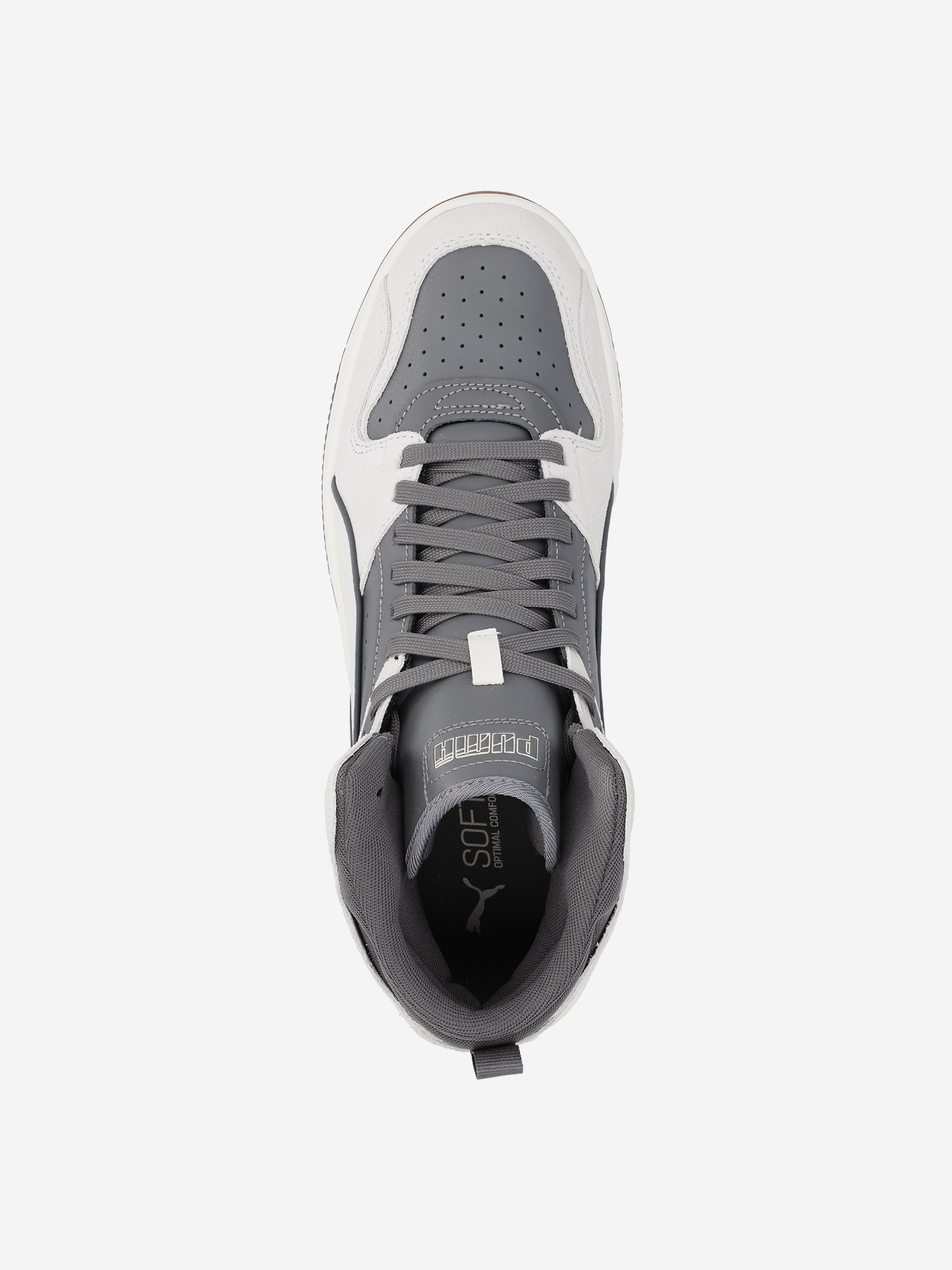 фото Кеды мужские puma rbd break mid sd, серый