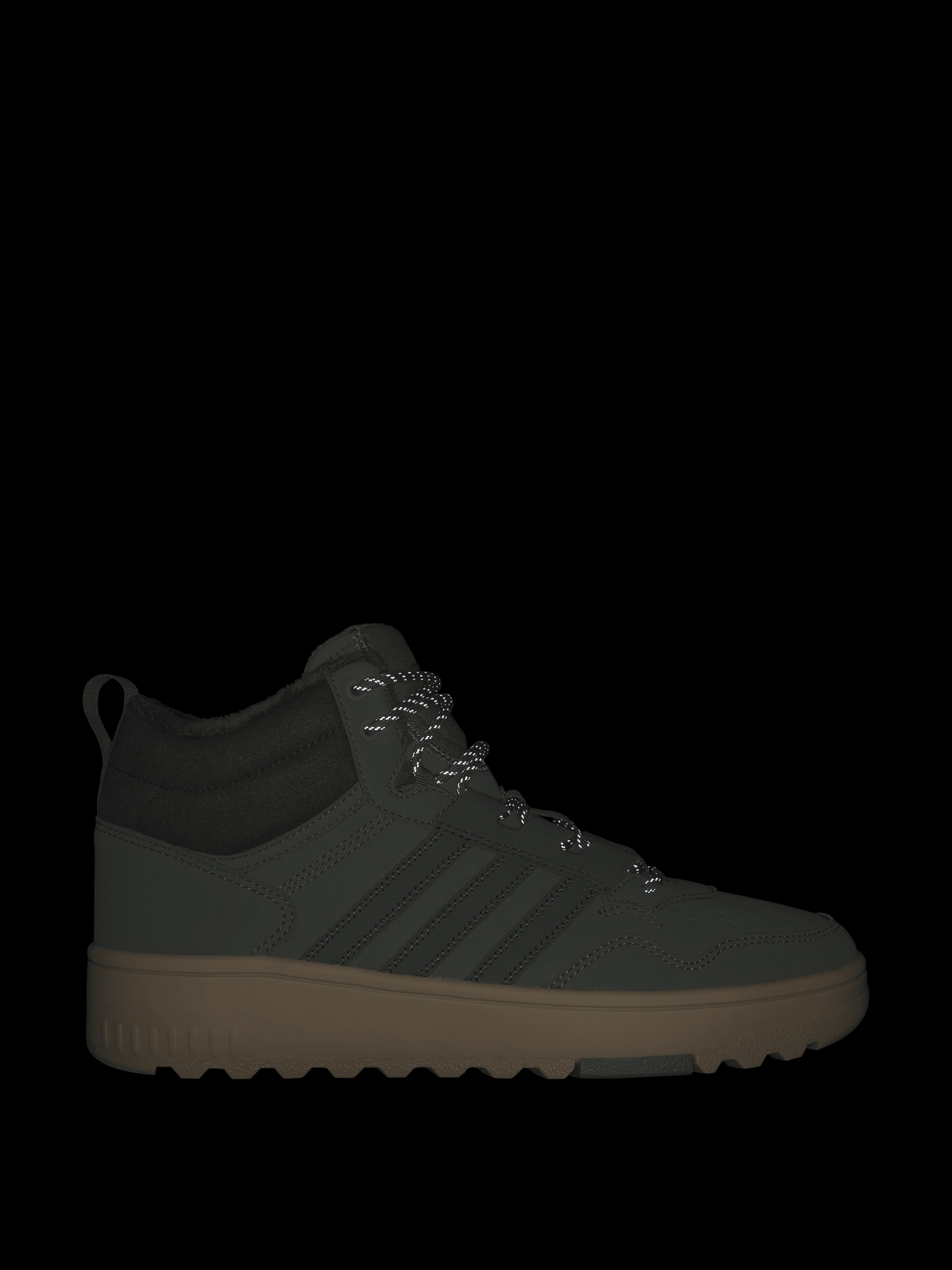 фото Кеды мужские adidas hoops 4.0 mid, коричневый
