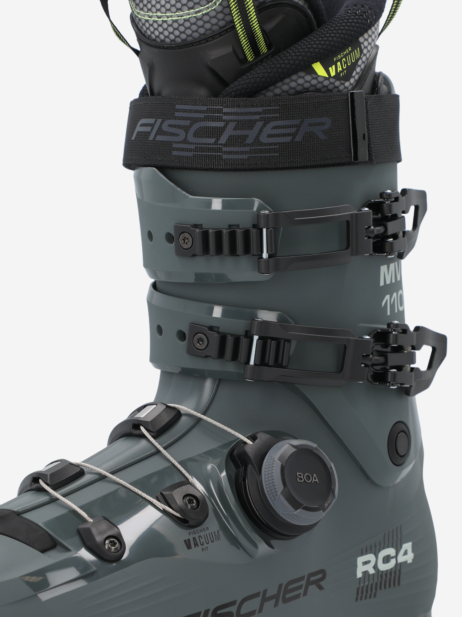 фото Ботинки горнолыжные fischer rc4 110 mv boa, серый
