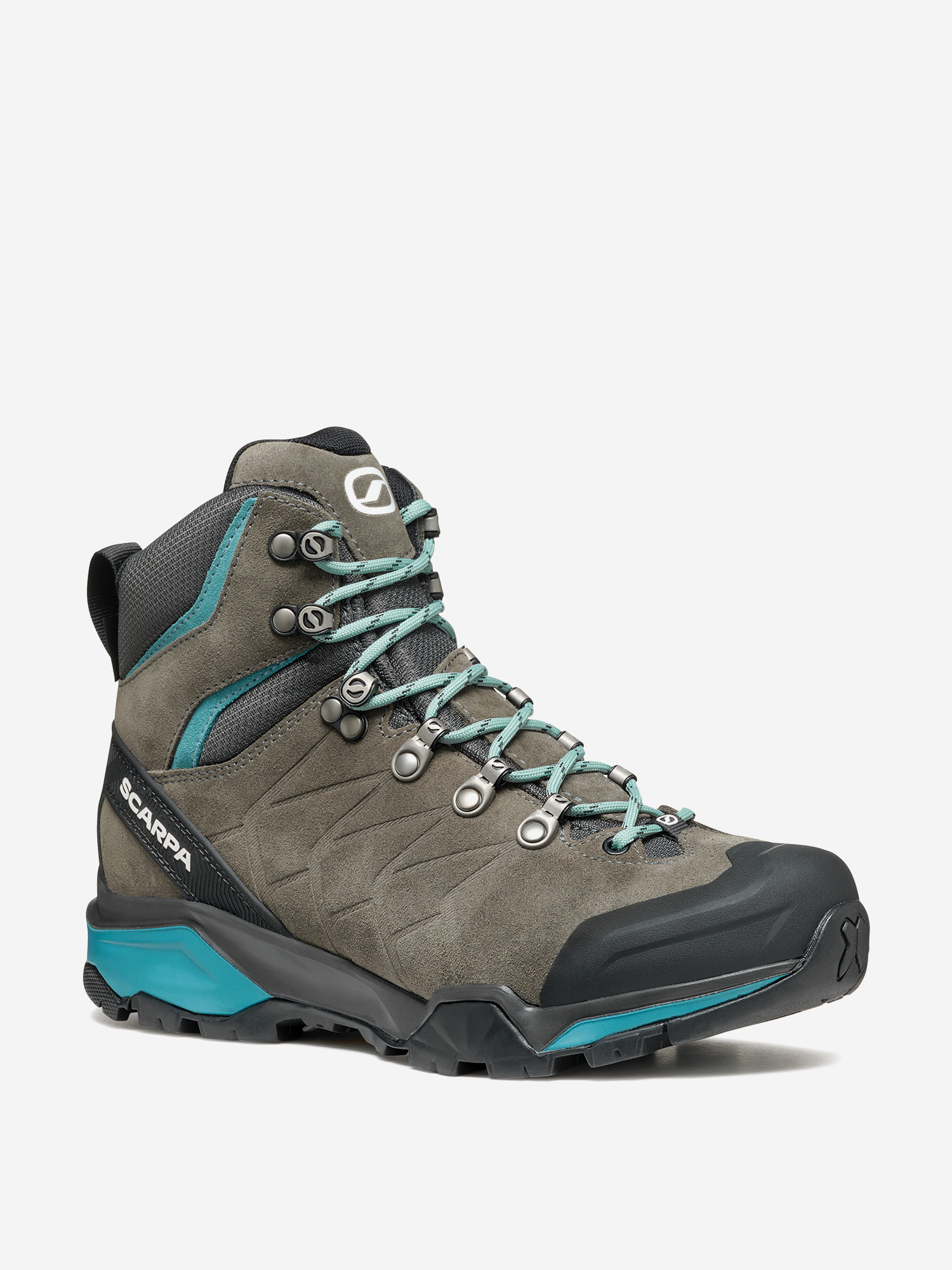 фото Ботинки женские scarpa zg trek gtx, серый