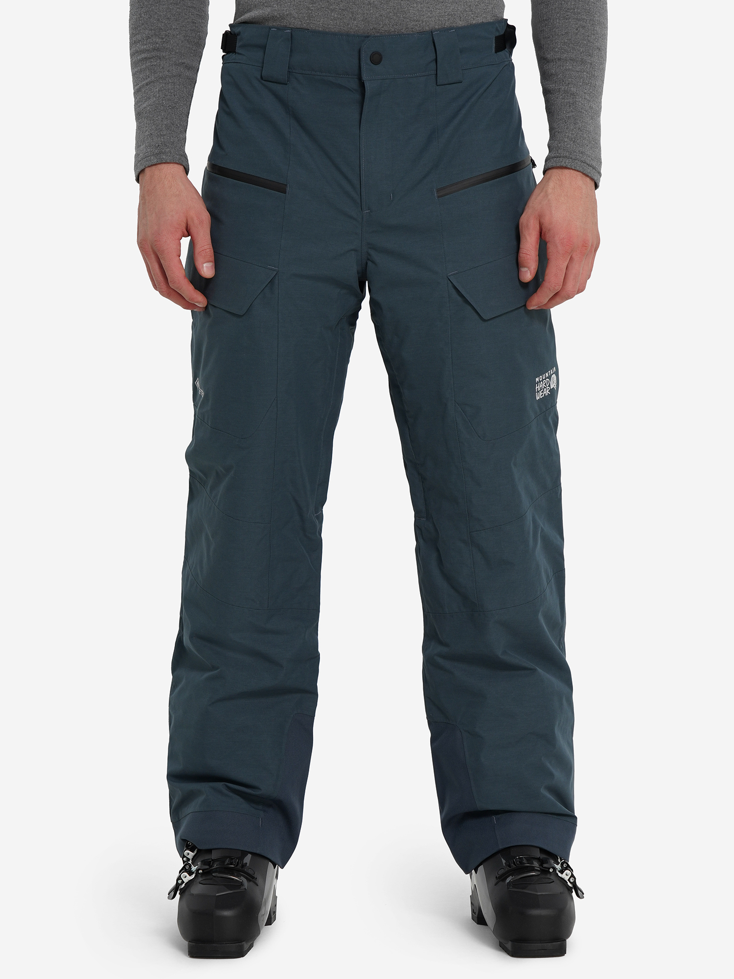 фото Брюки мужские mountain hardwear cloud bank, синий
