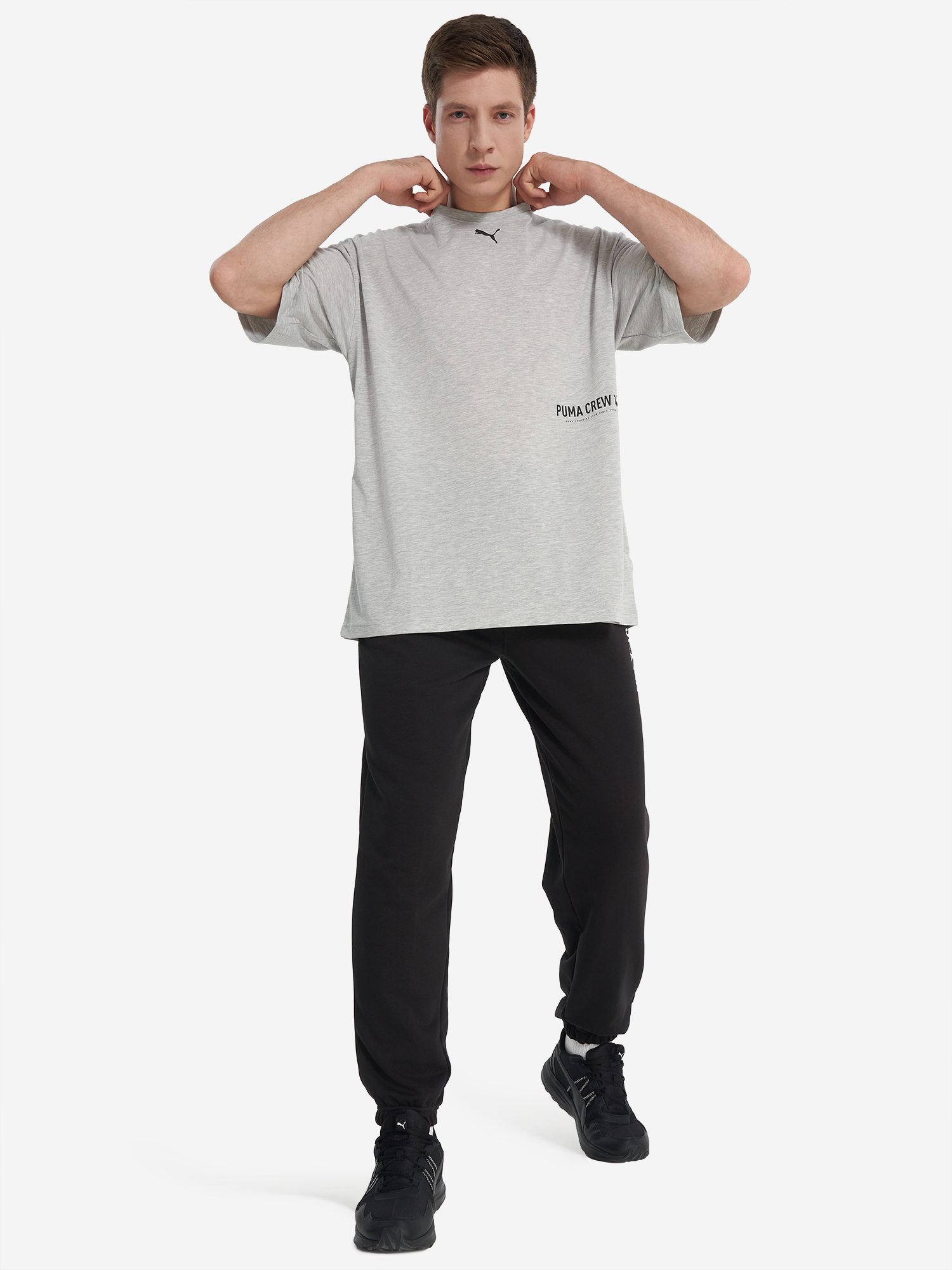 фото Футболка мужская puma graphic, серый