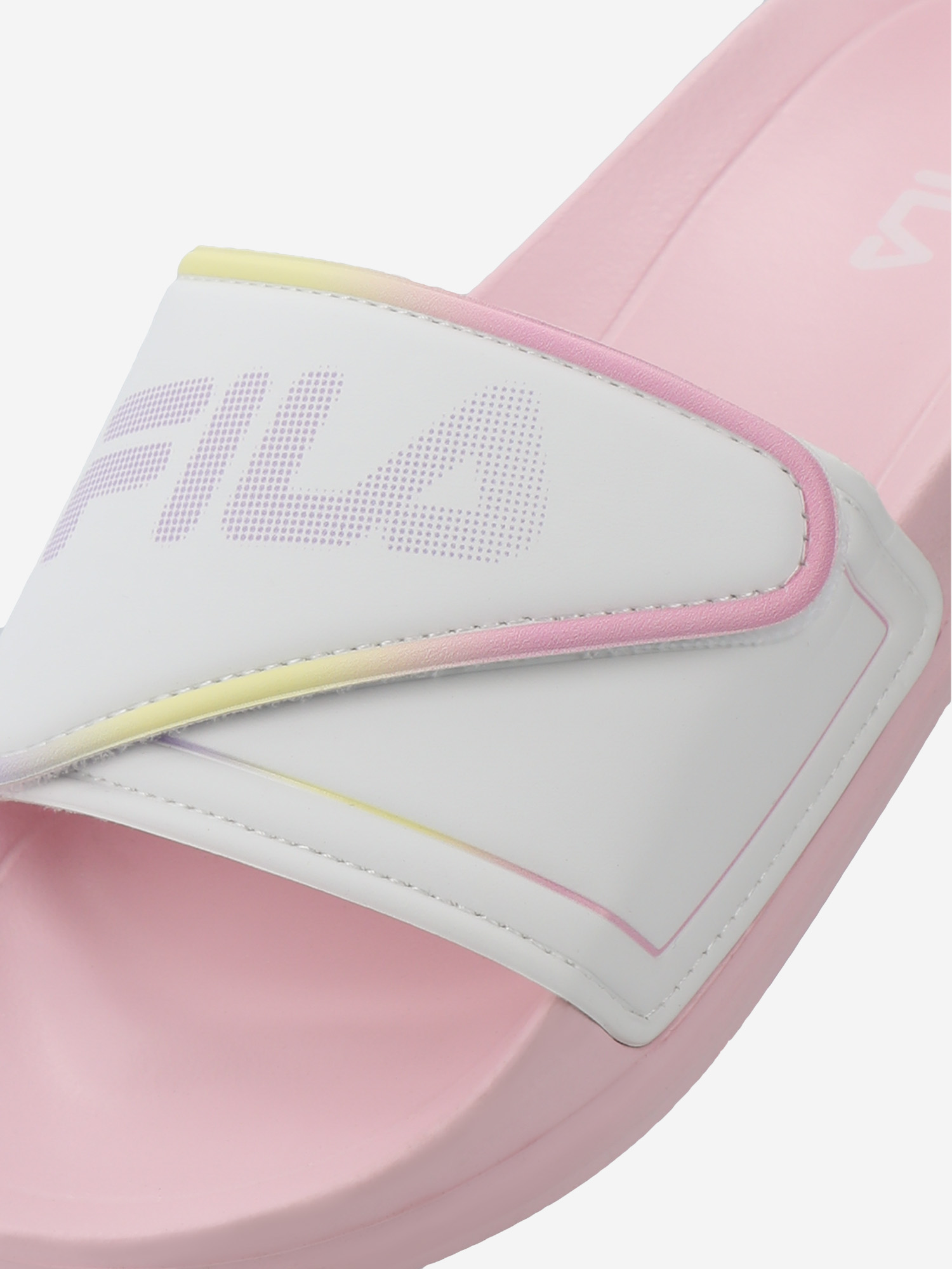 фото Шлепанцы для девочек fila tider 2.0, розовый