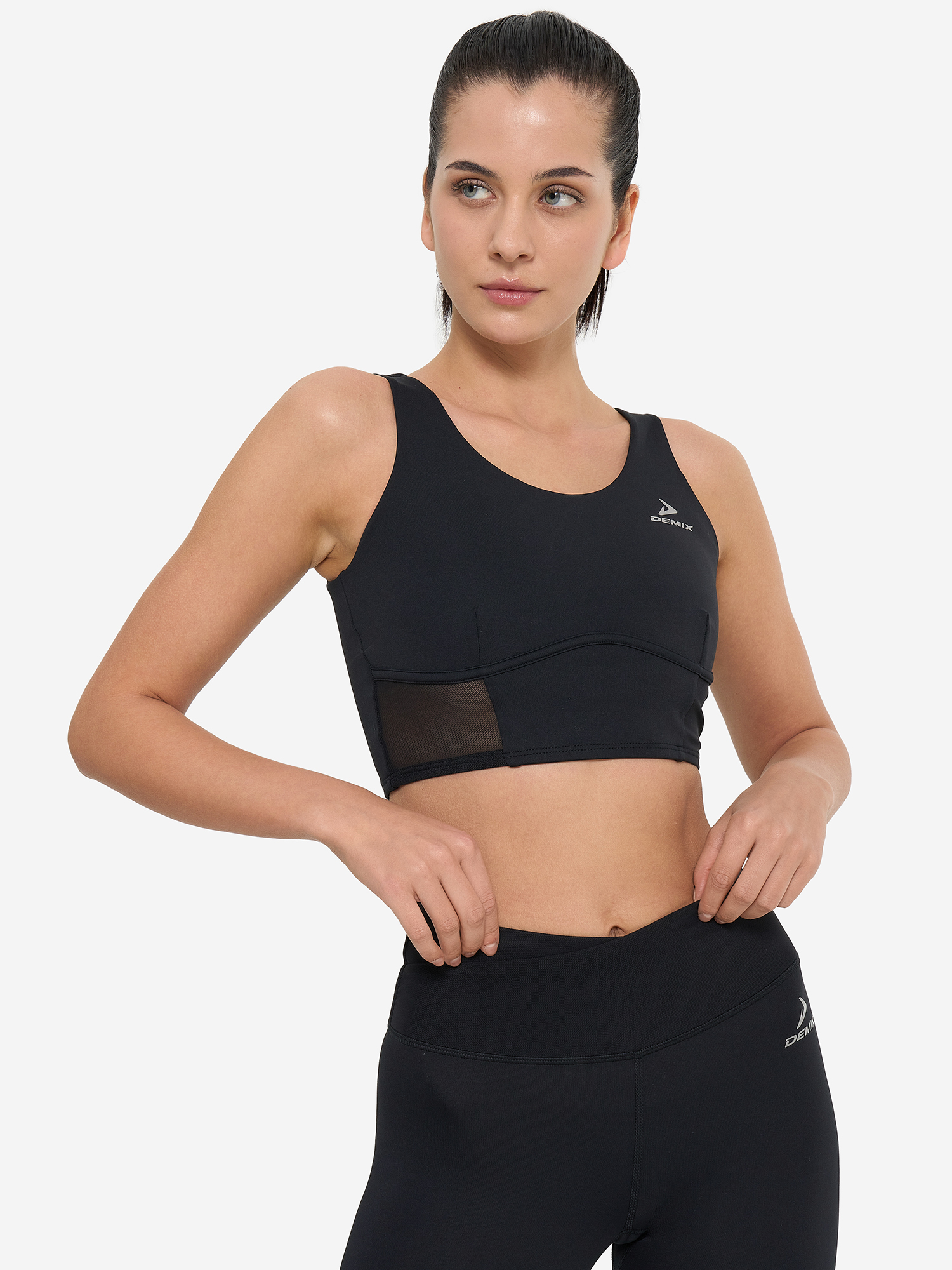 фото Топ бра спортивный demix musefit gym, черный