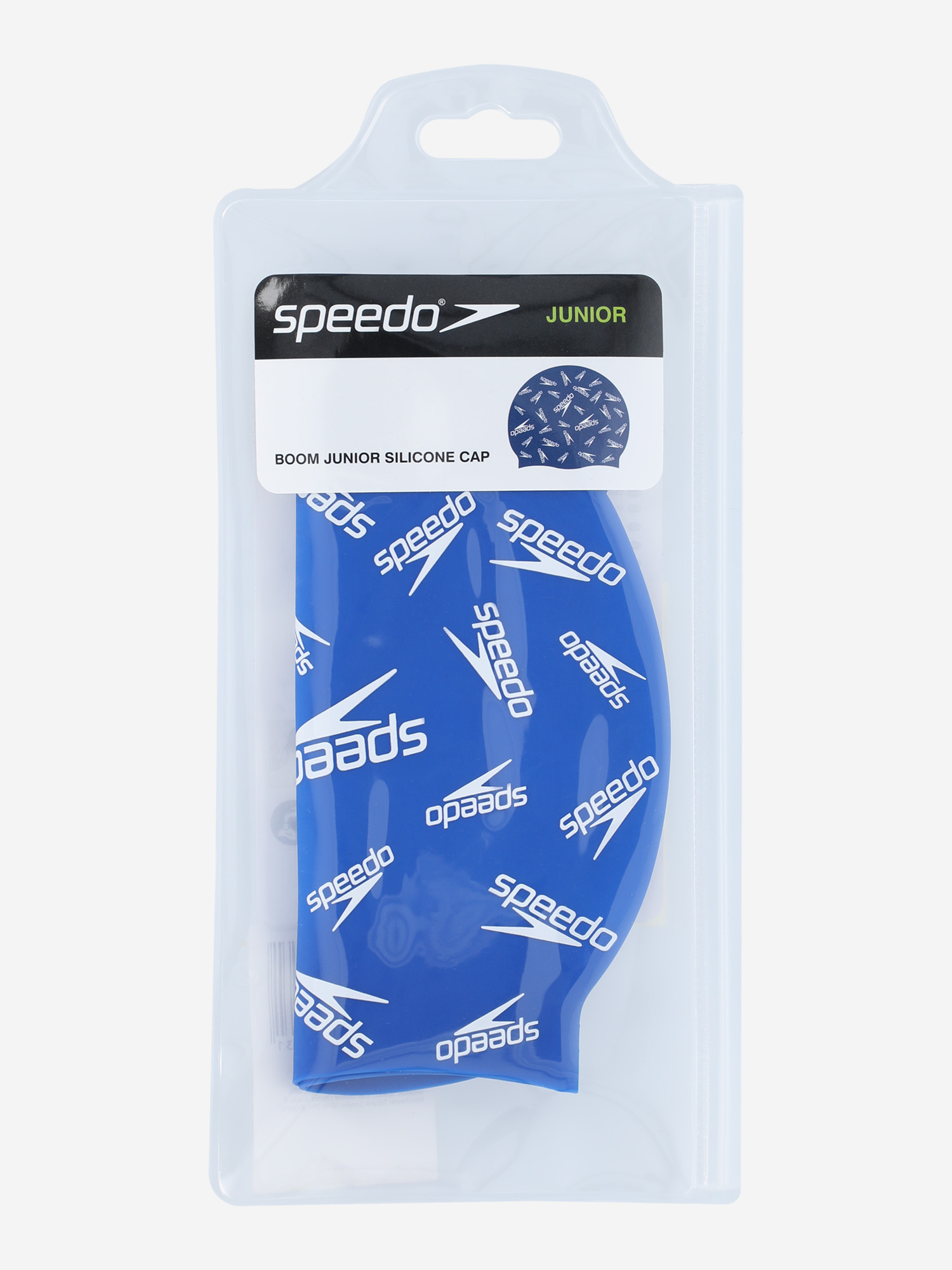фото Шапочка для плавания детская speedo, синий