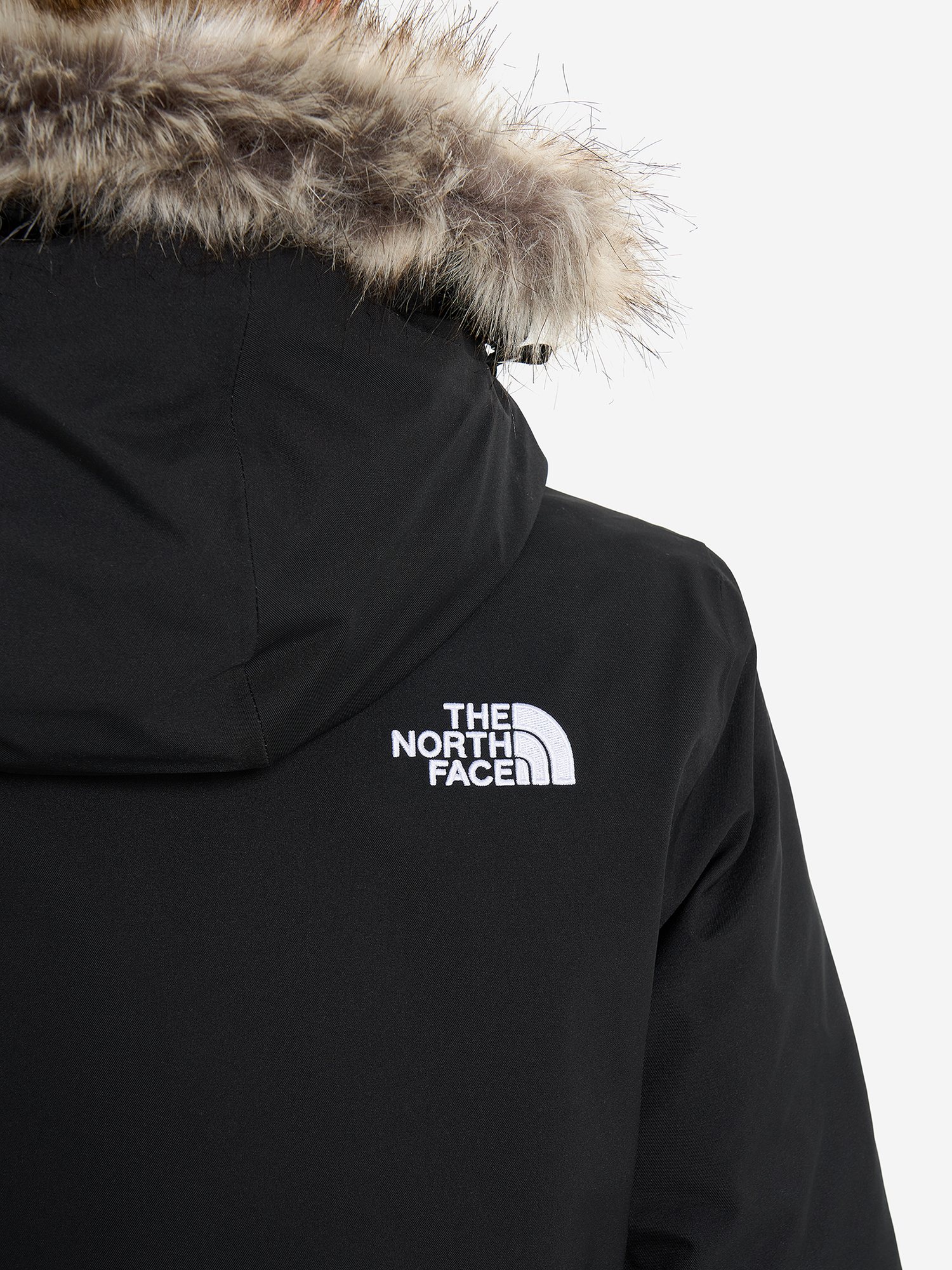 фото Пуховик женский the north face arctic, черный