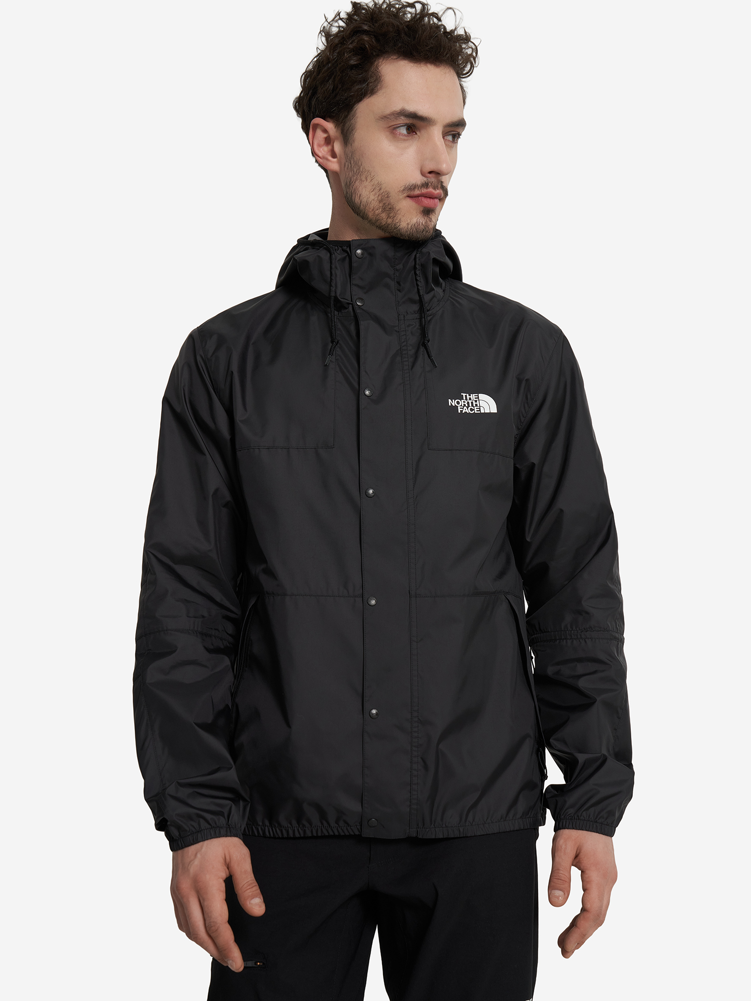 фото Ветровка мужская the north face seasonal mountain, черный