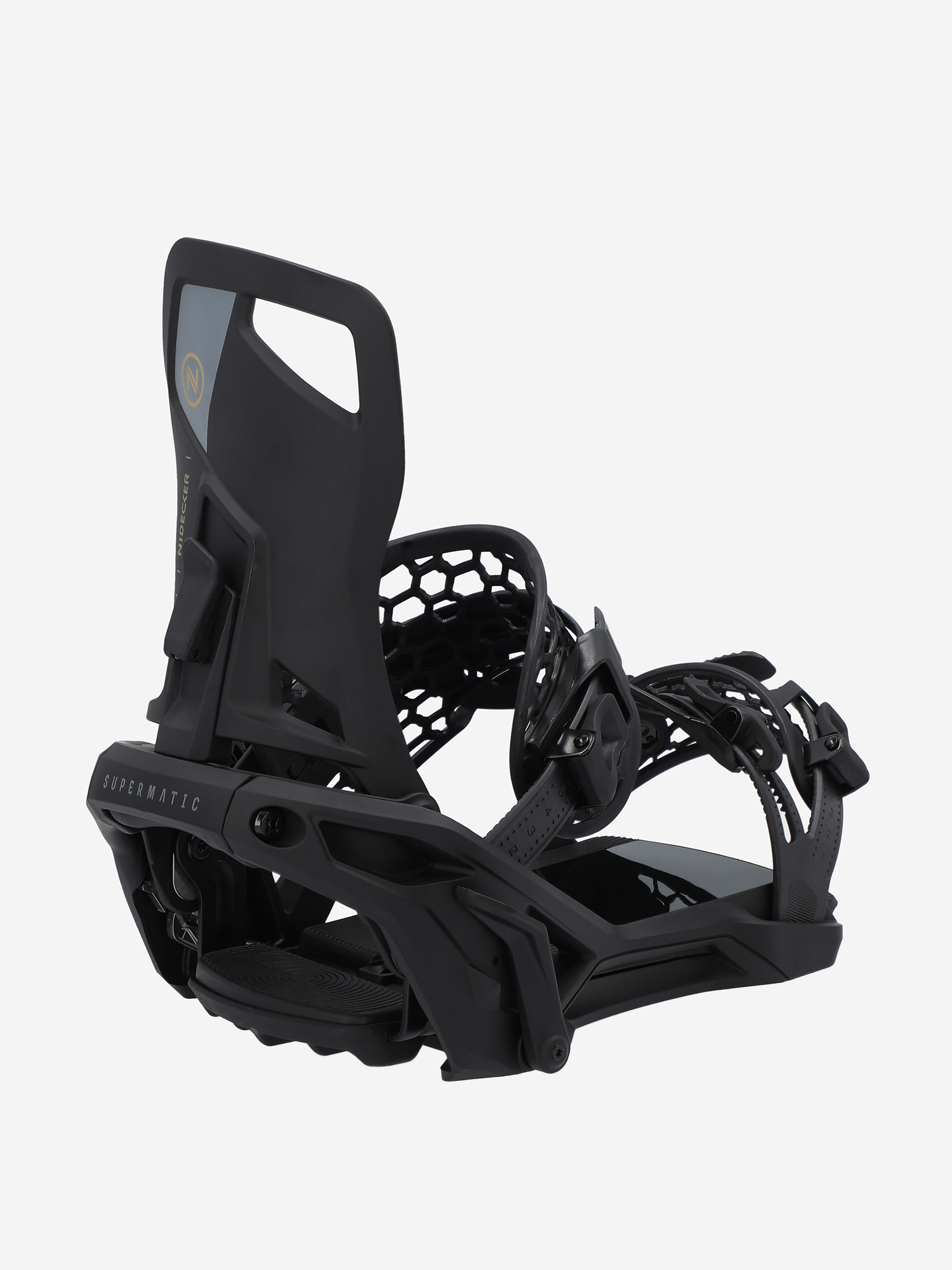фото Крепления для сноуборда nidecker og supermatic, черный