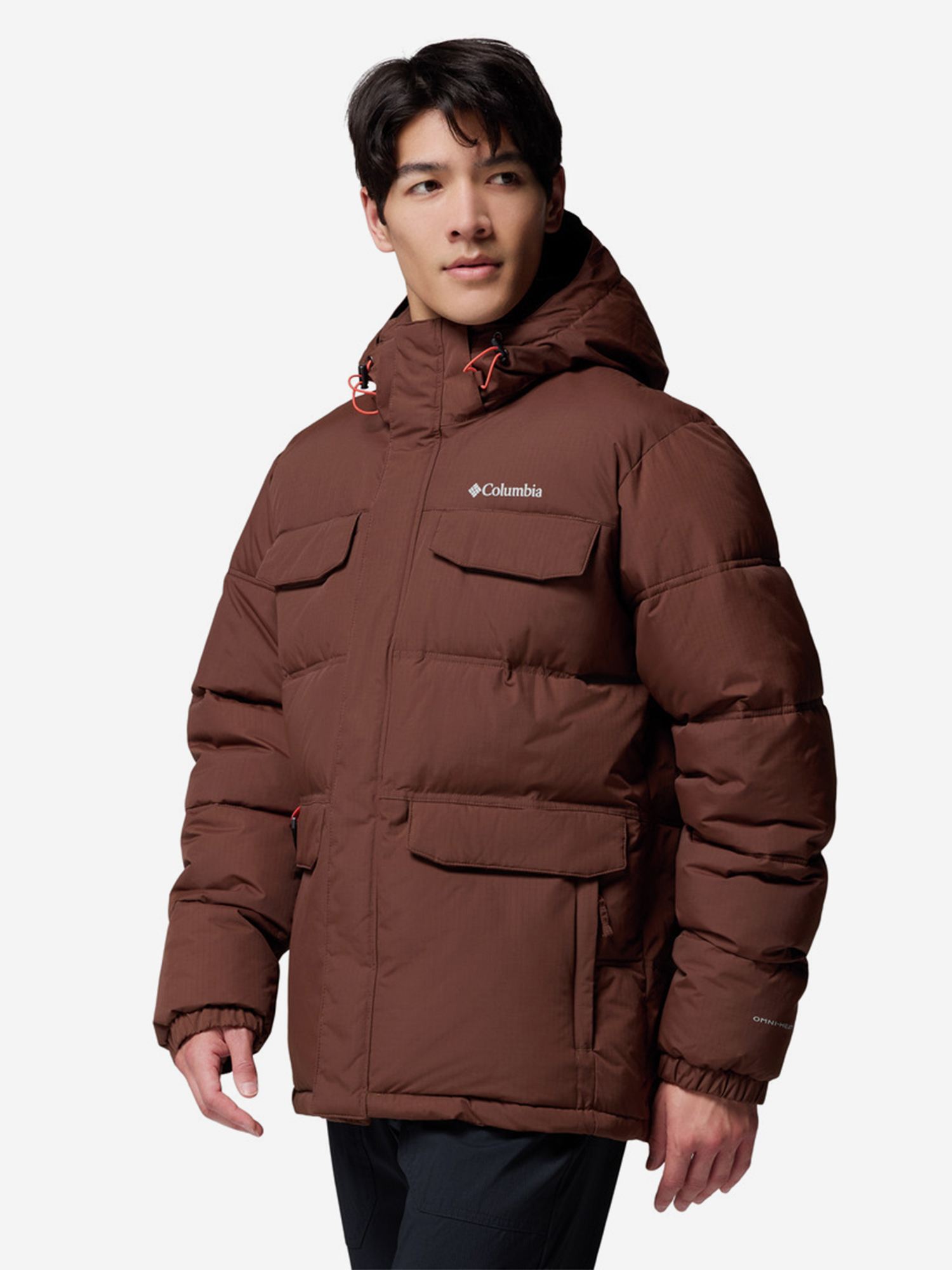 фото Куртка утепленная мужская columbia landroamer puffer jacket, коричневый
