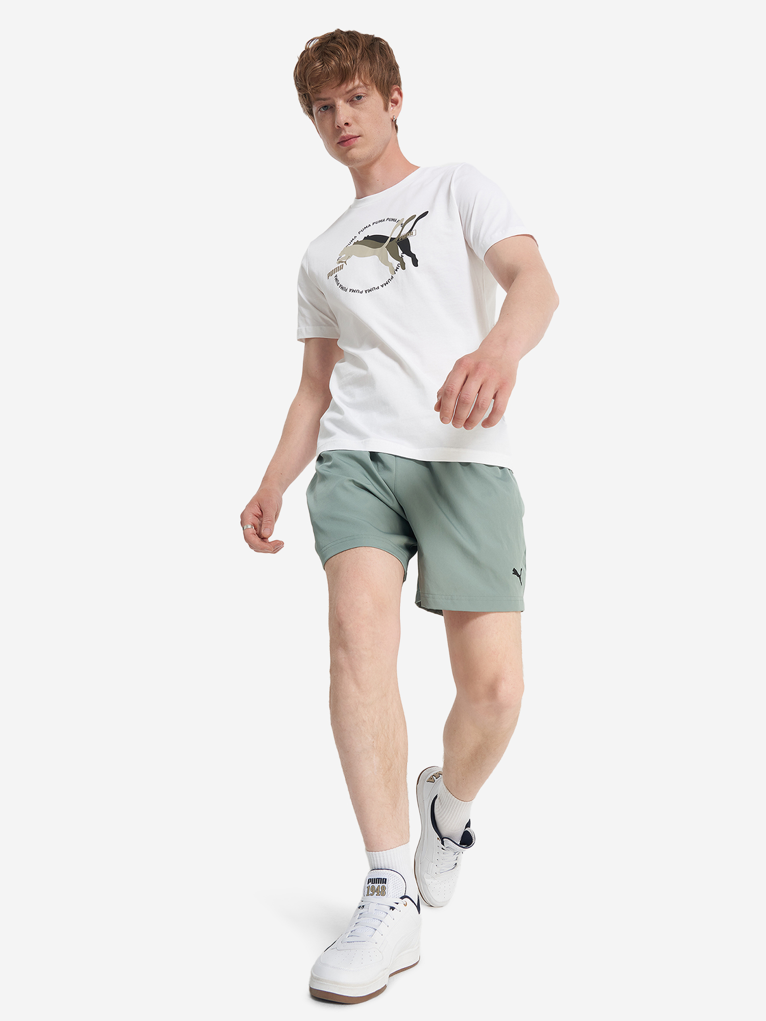 фото Футболка мужская puma, белый