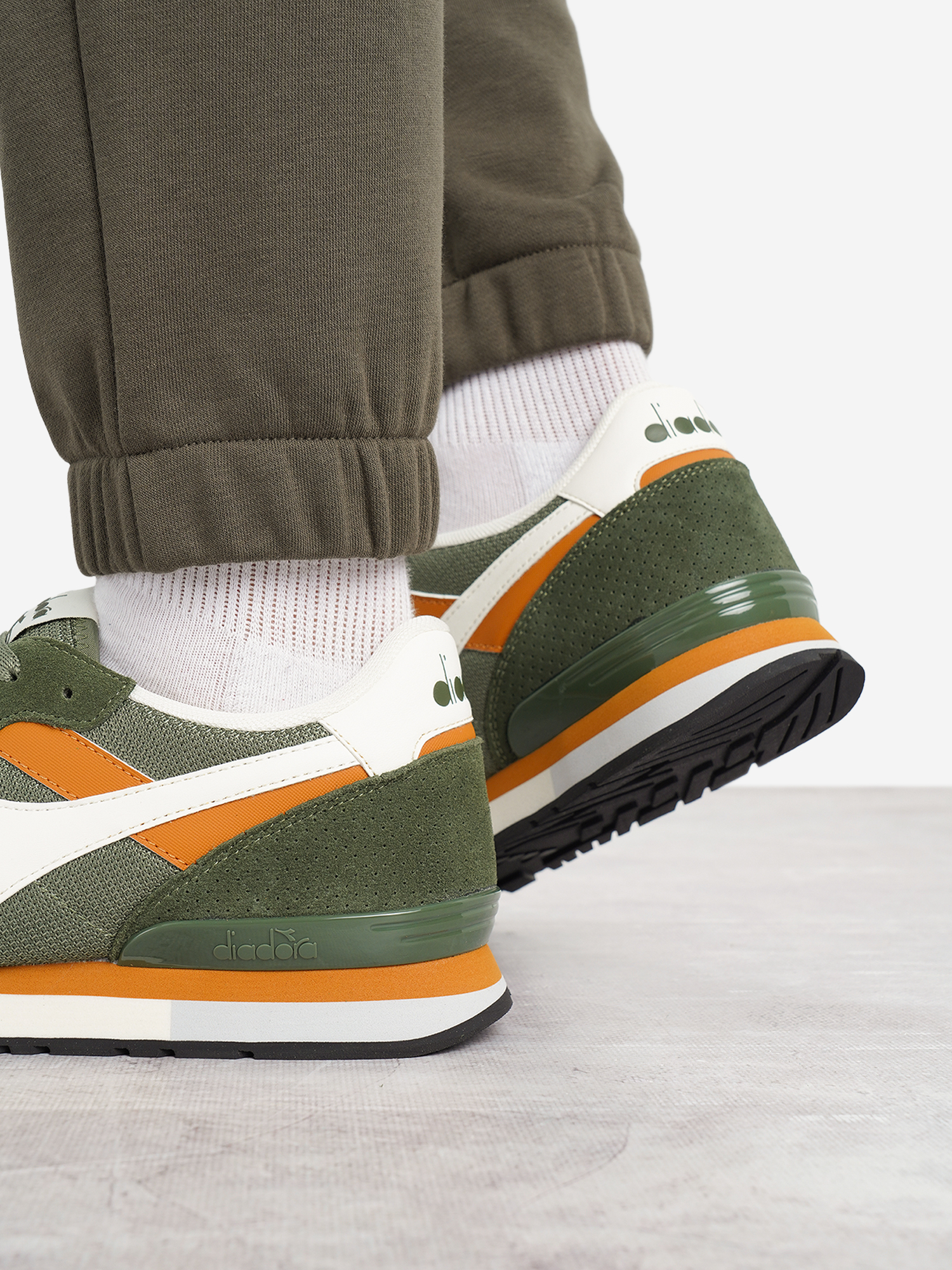 фото Кроссовки мужские diadora camaro m2, зеленый