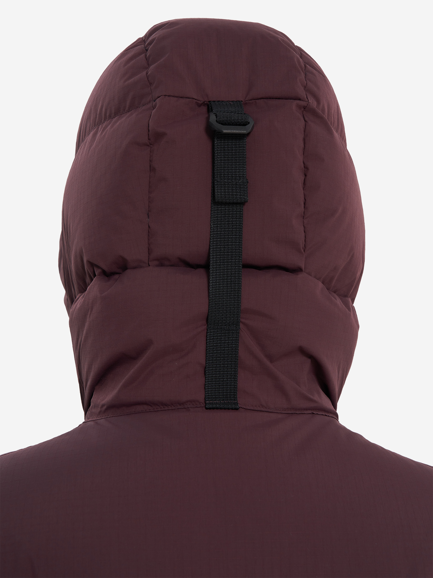 фото Пуховик женский mountain hardwear nevadan down long parka, фиолетовый