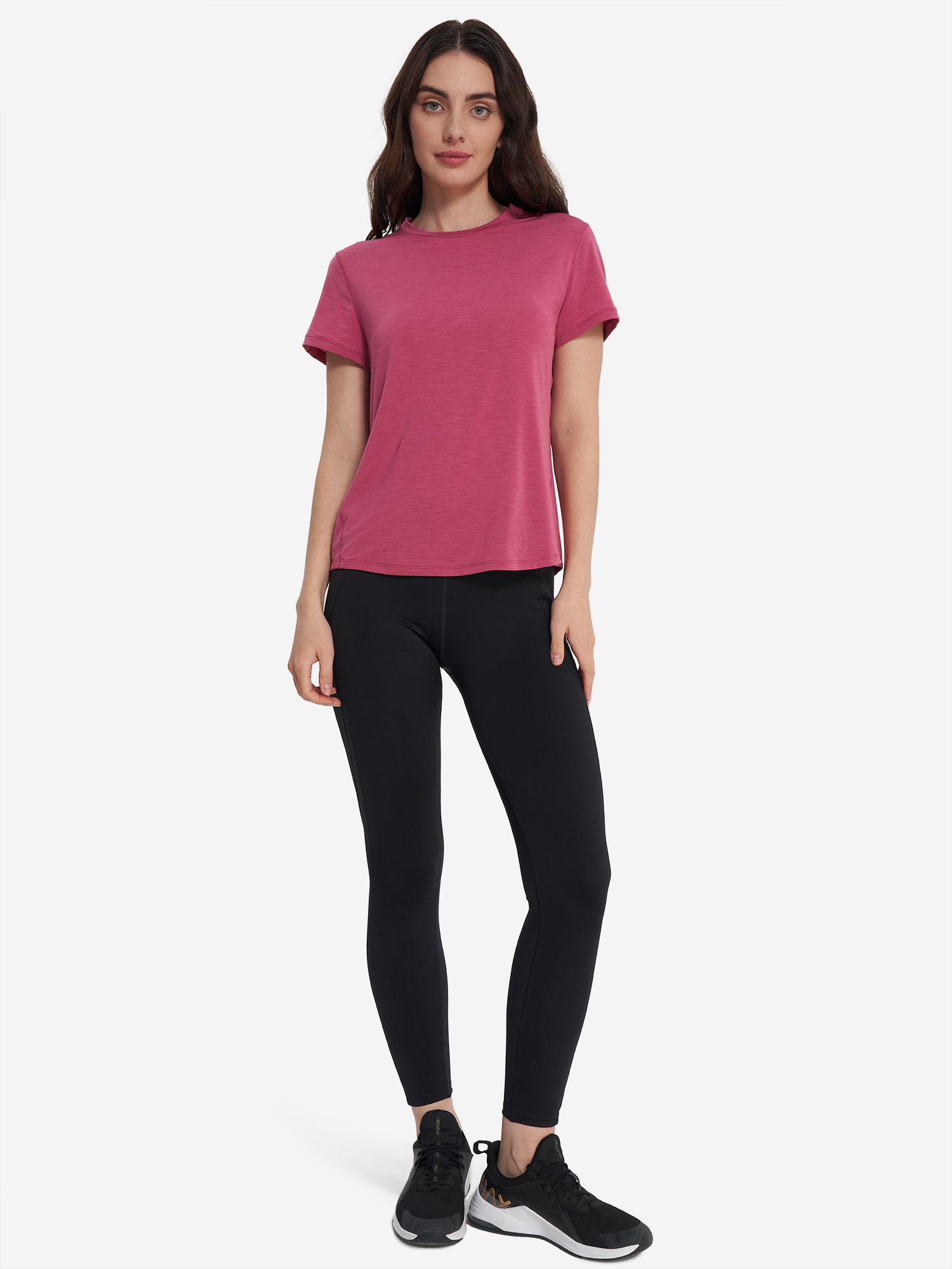 фото Футболка женская reebok rbk chill athletic, розовый