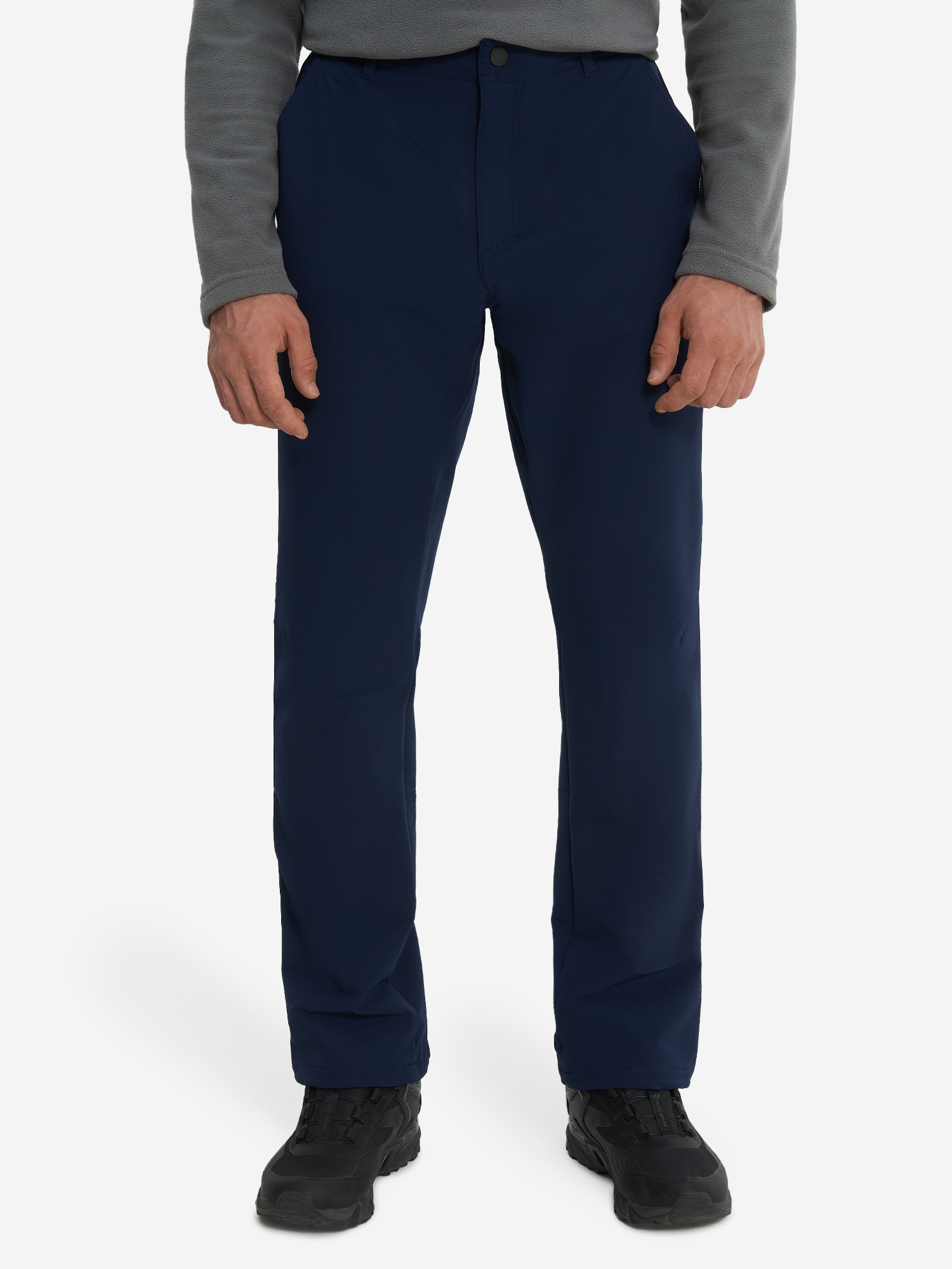 фото Брюки мужские columbia black mesa warm pant, синий