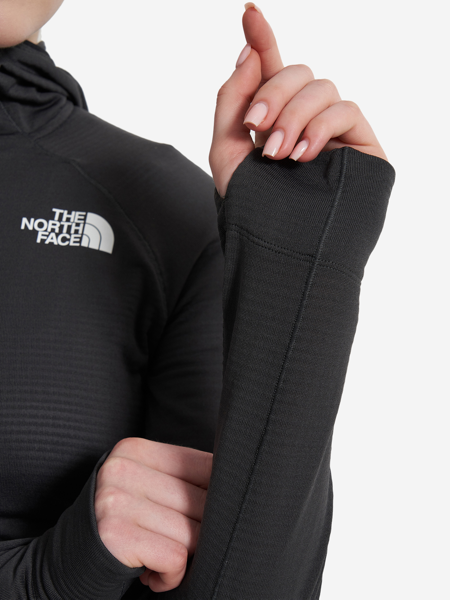 фото Толстовка женская the north face bolt polartec, серый