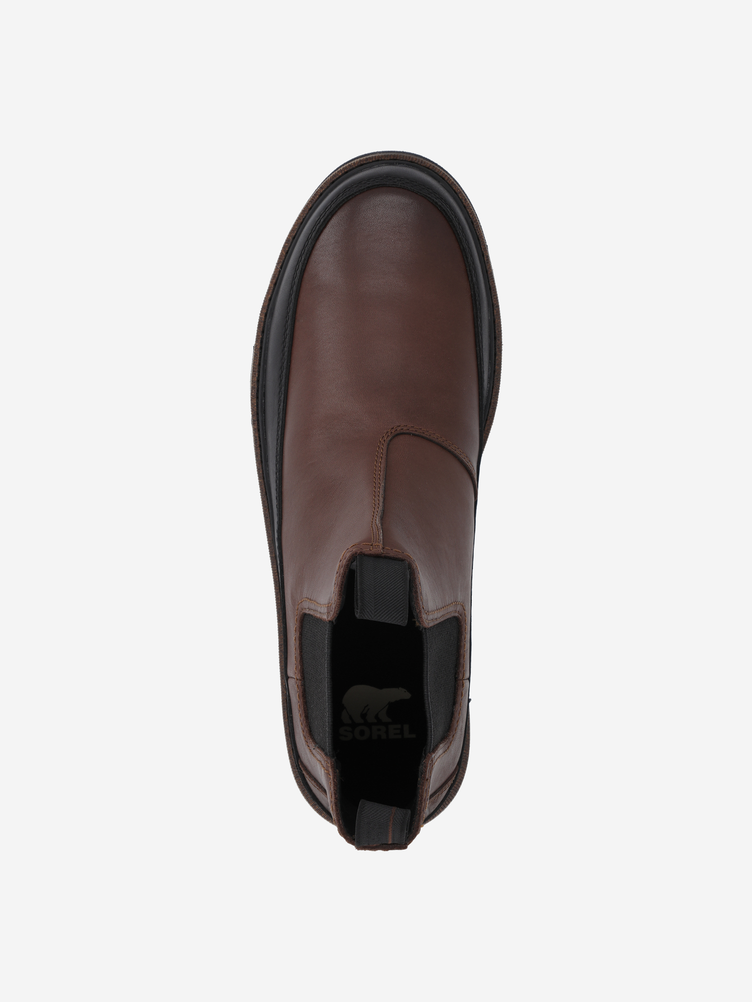 фото Ботинки мужские sorel slabtown 62'™ chelsea wp, коричневый