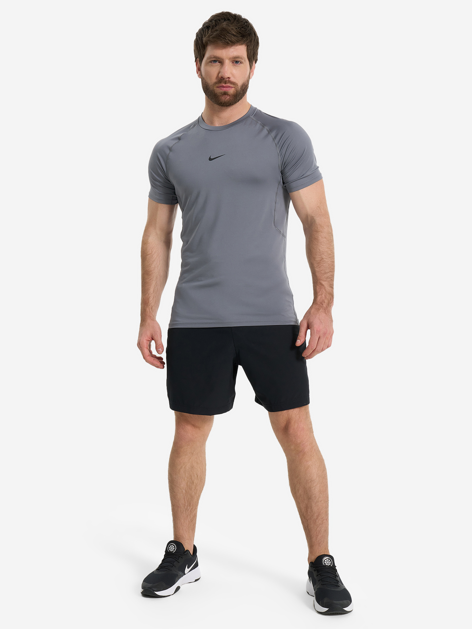 фото Шорты мужские nike training shorts, черный