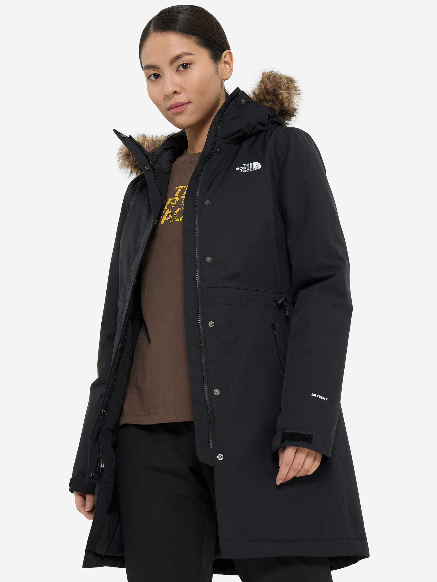 фото Куртка утепленная женская the north face zaneck, черный