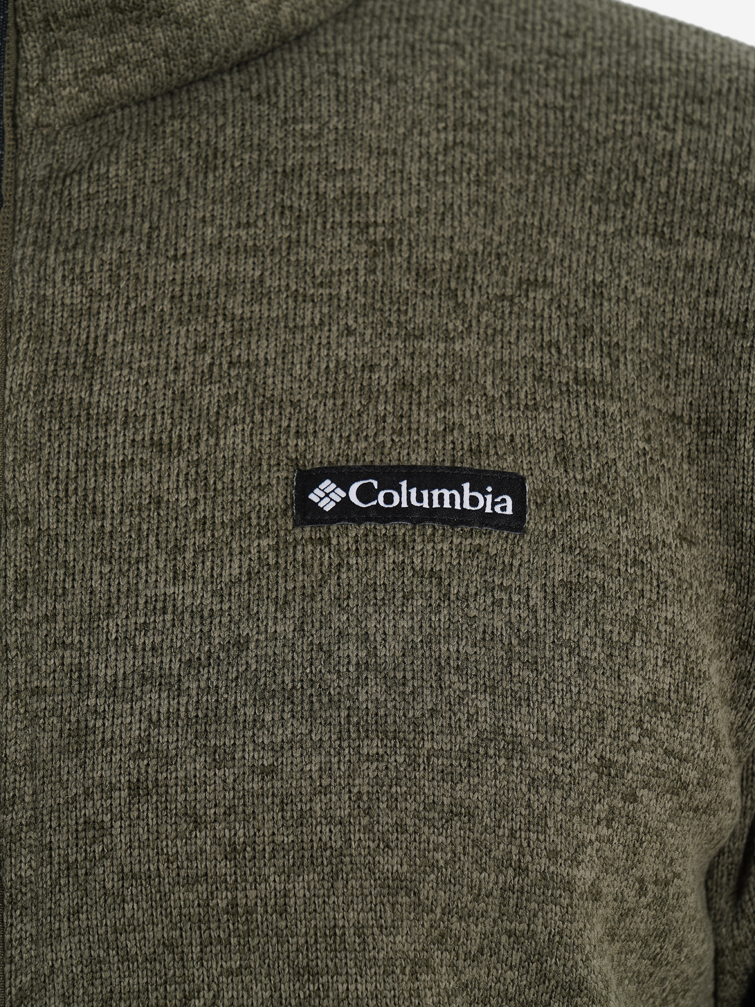 фото Толстовка мужская columbia alto pass full zip fleece, зеленый