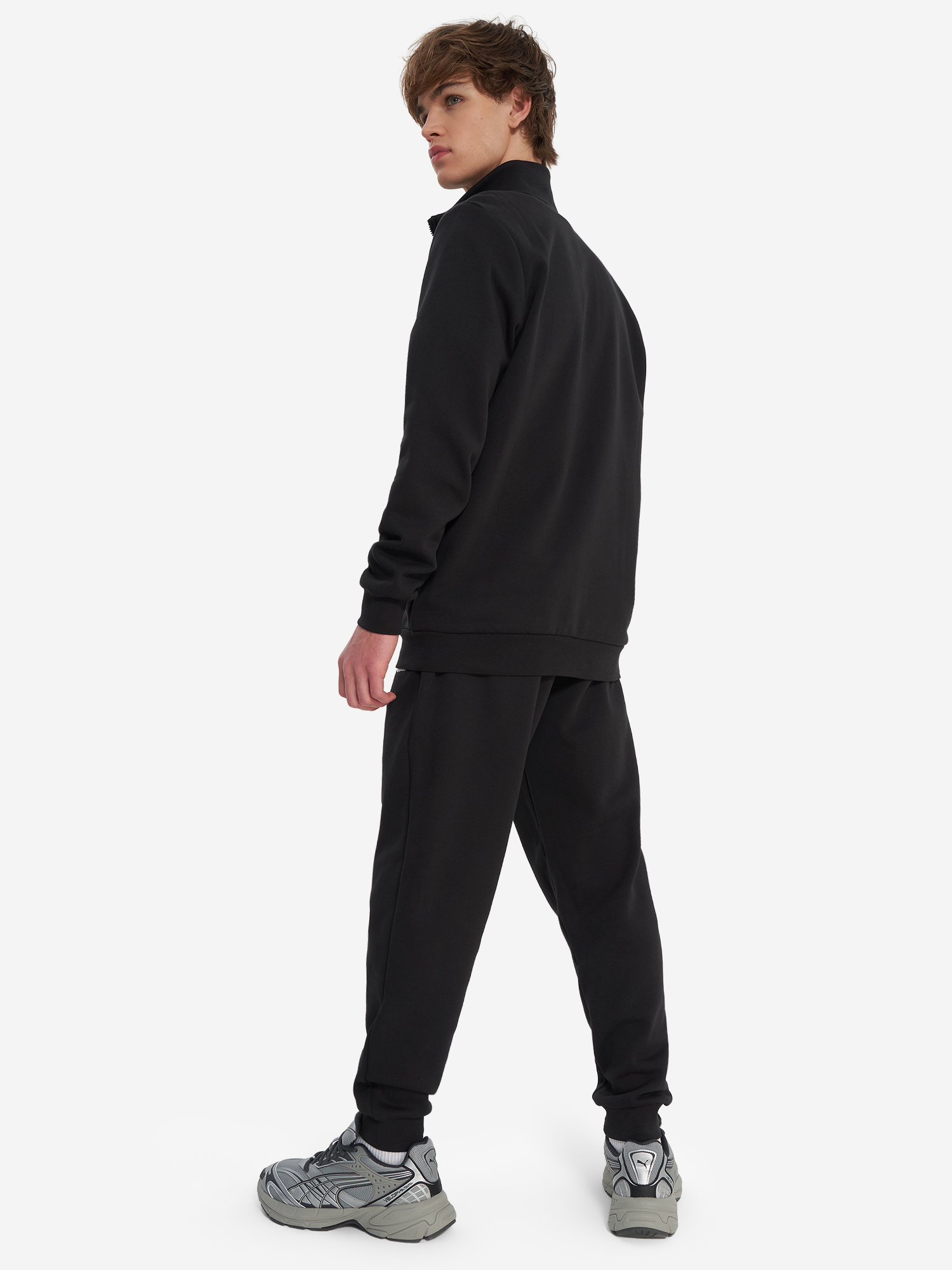 фото Костюм мужской puma ess sweat, черный