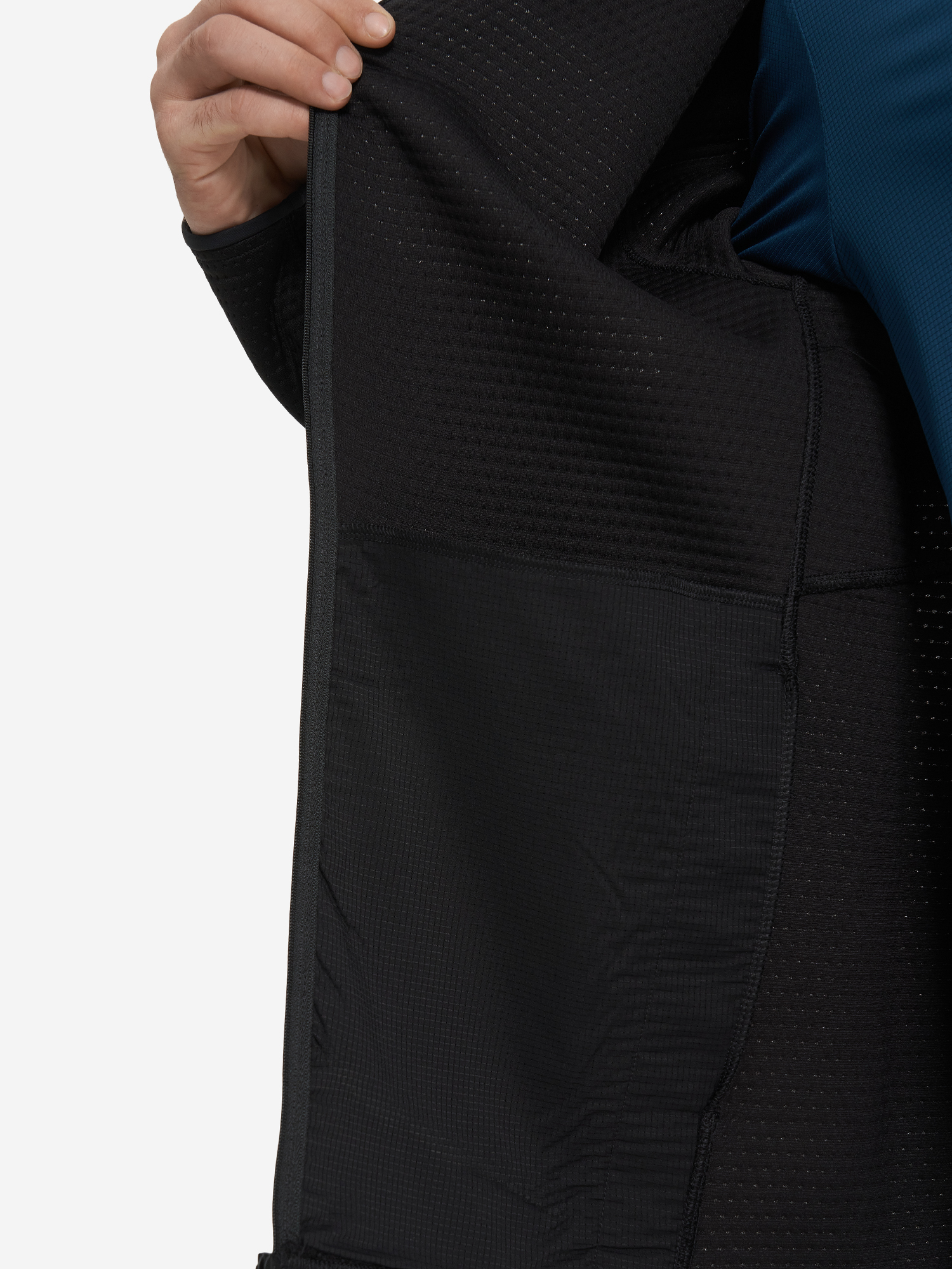 фото Толстовка мужская the north face vertical thermal, черный