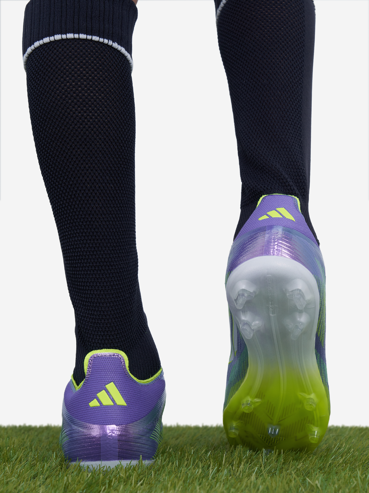 фото Бутсы для мальчиков adidas f50 elite, фиолетовый
