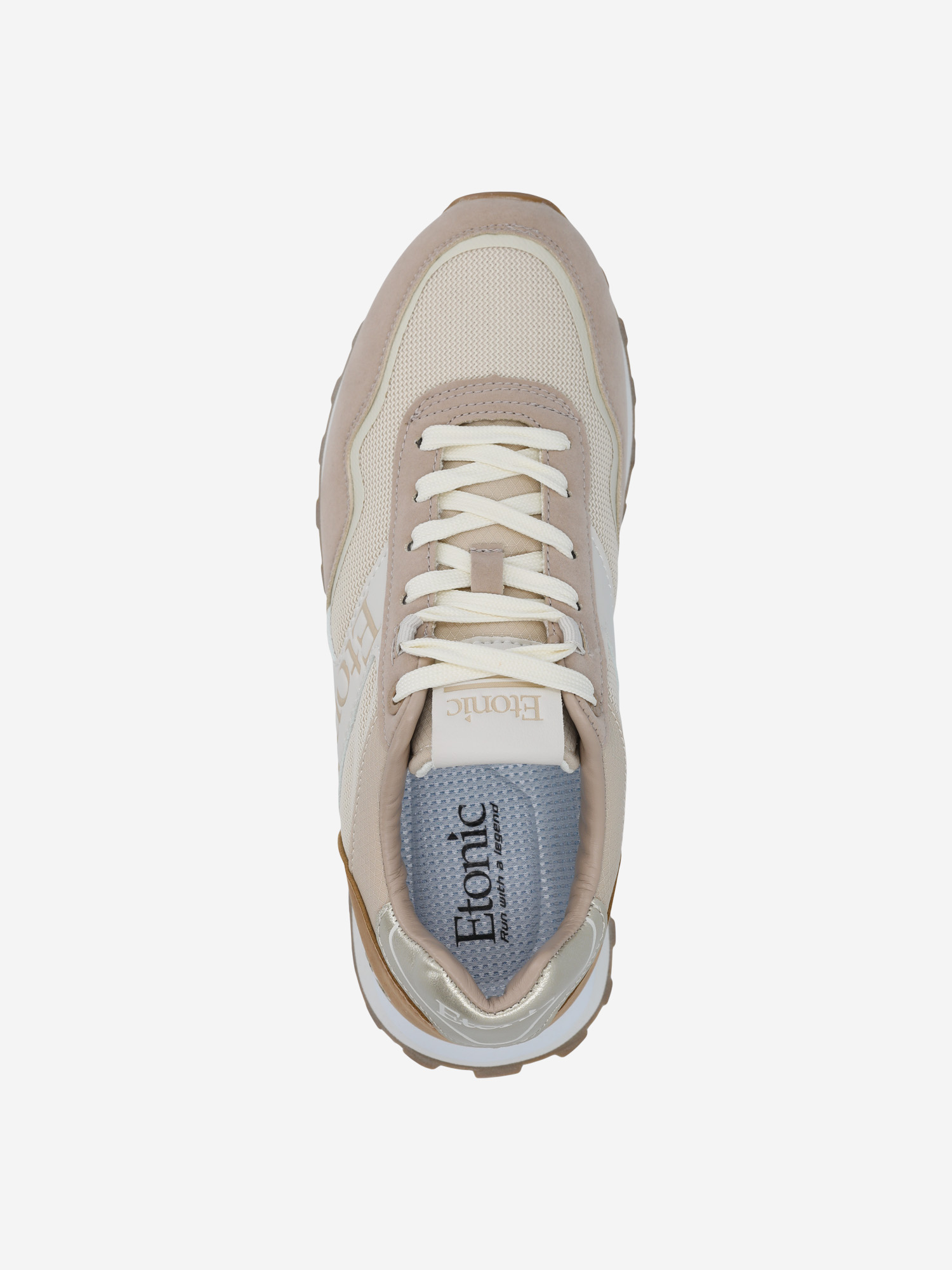 фото Кроссовки женские etonic ashen, бежевый