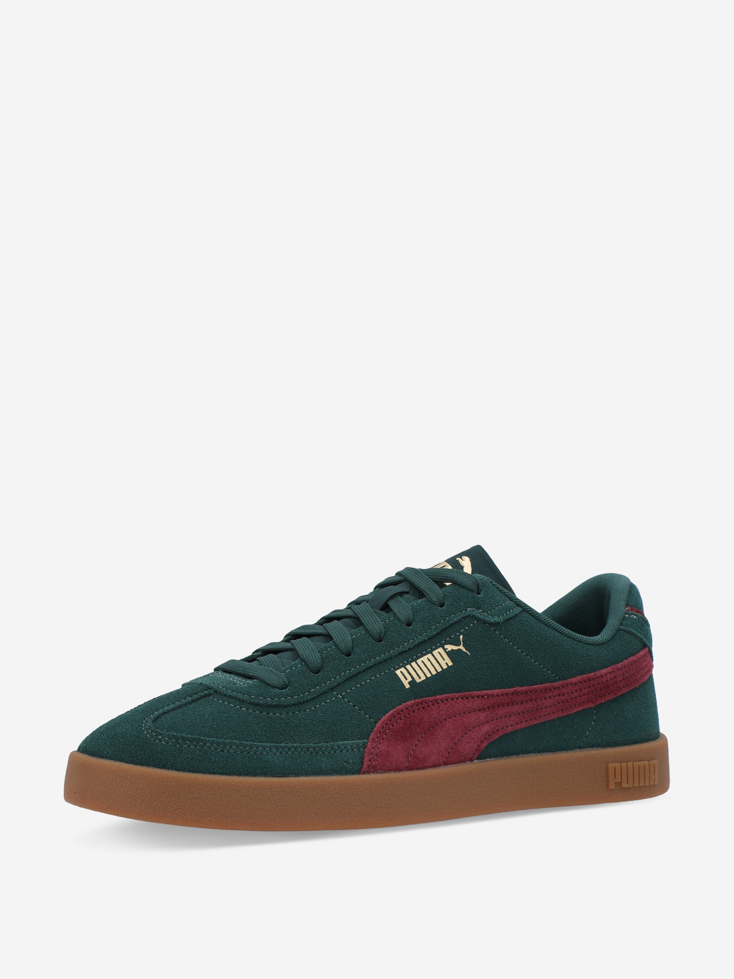 фото Кеды мужские puma club ii era suede, зеленый