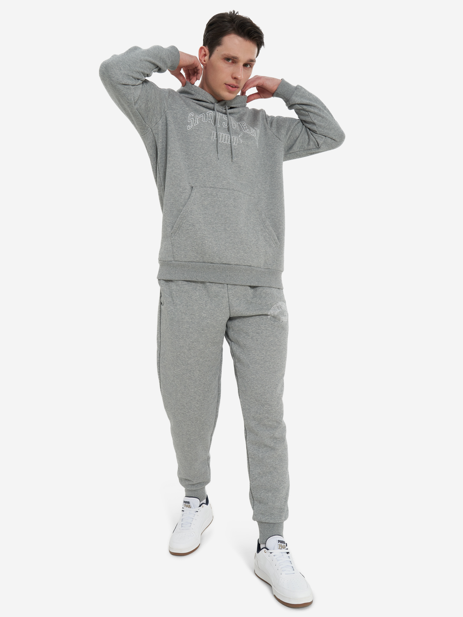 фото Брюки мужские puma, серый