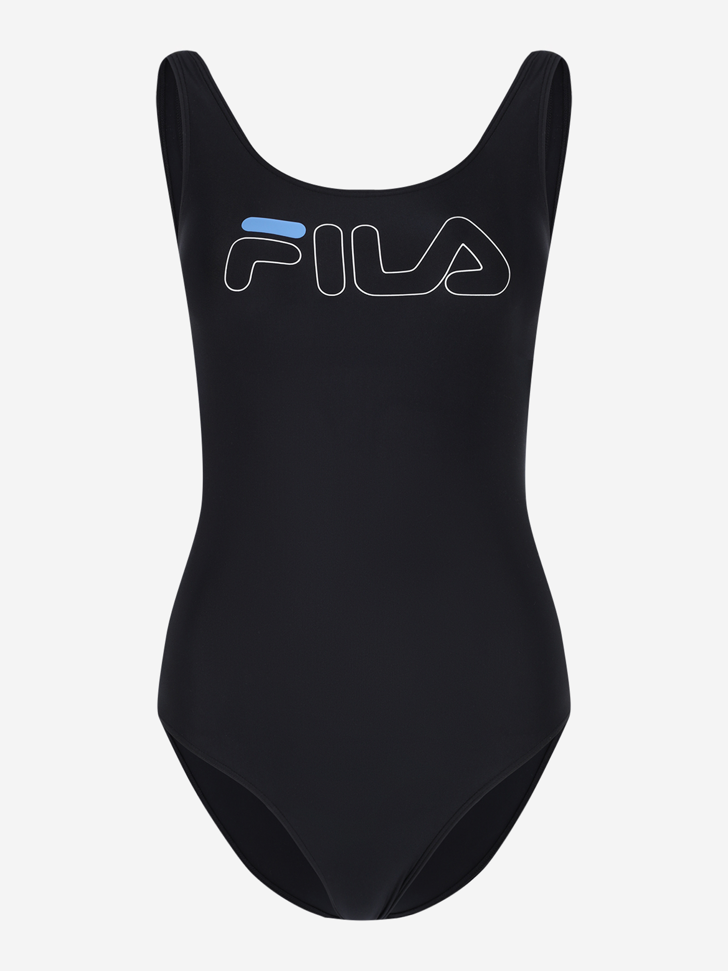 фото Купальник слитный женский fila, черный