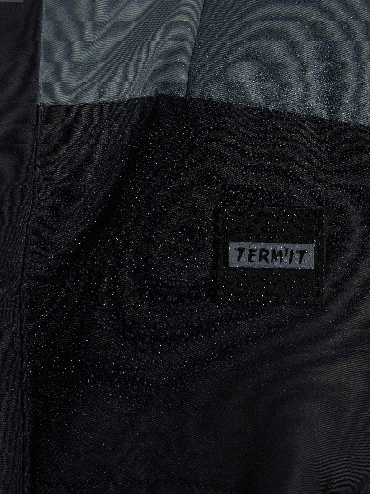 фото Пуховик для мальчиков termit, черный