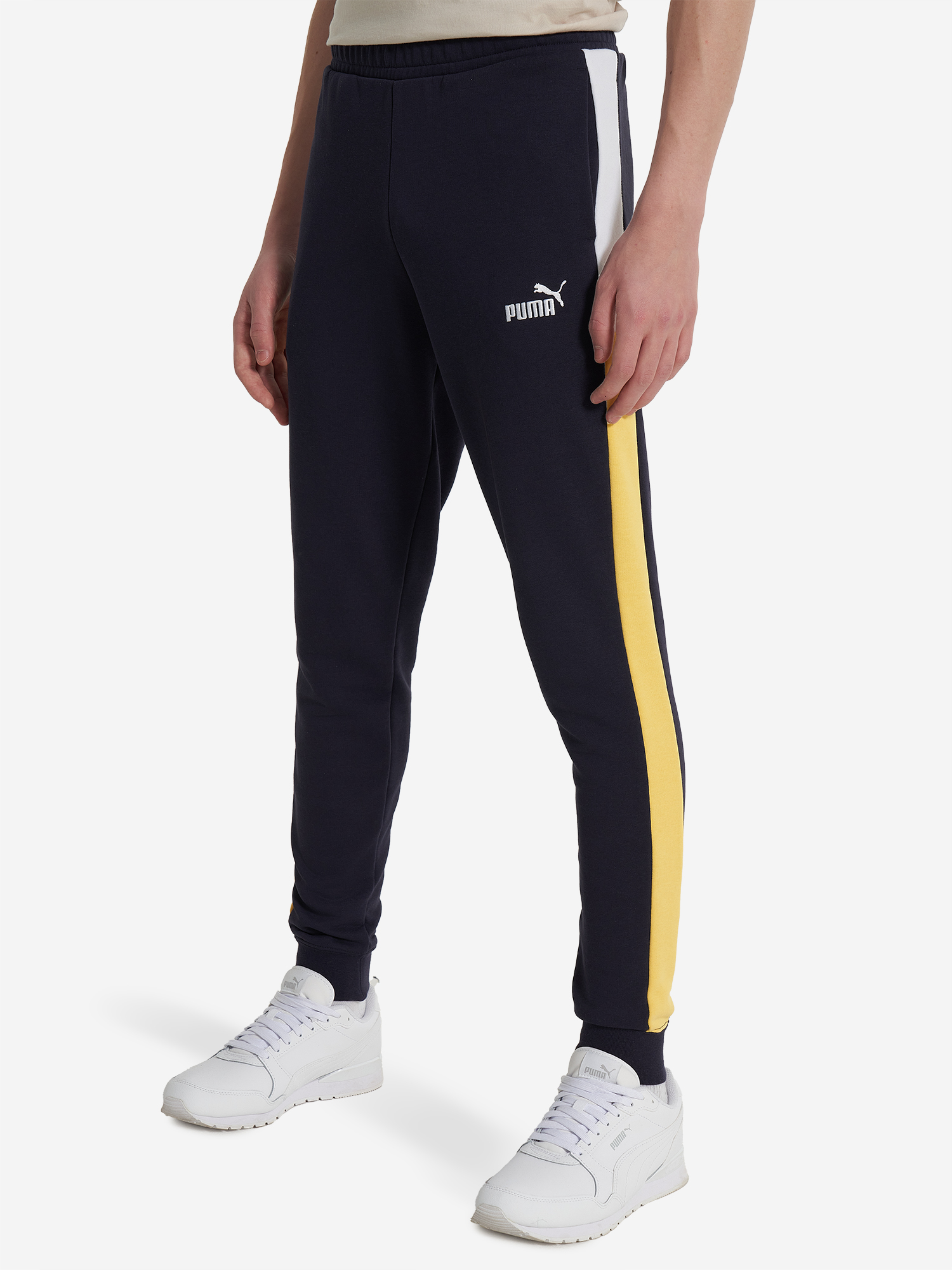 фото Брюки для мальчиков puma block, синий