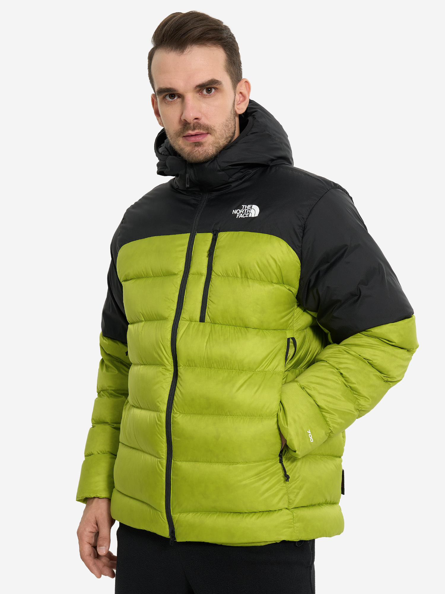 фото Пуховик мужской the north face kalix, зеленый