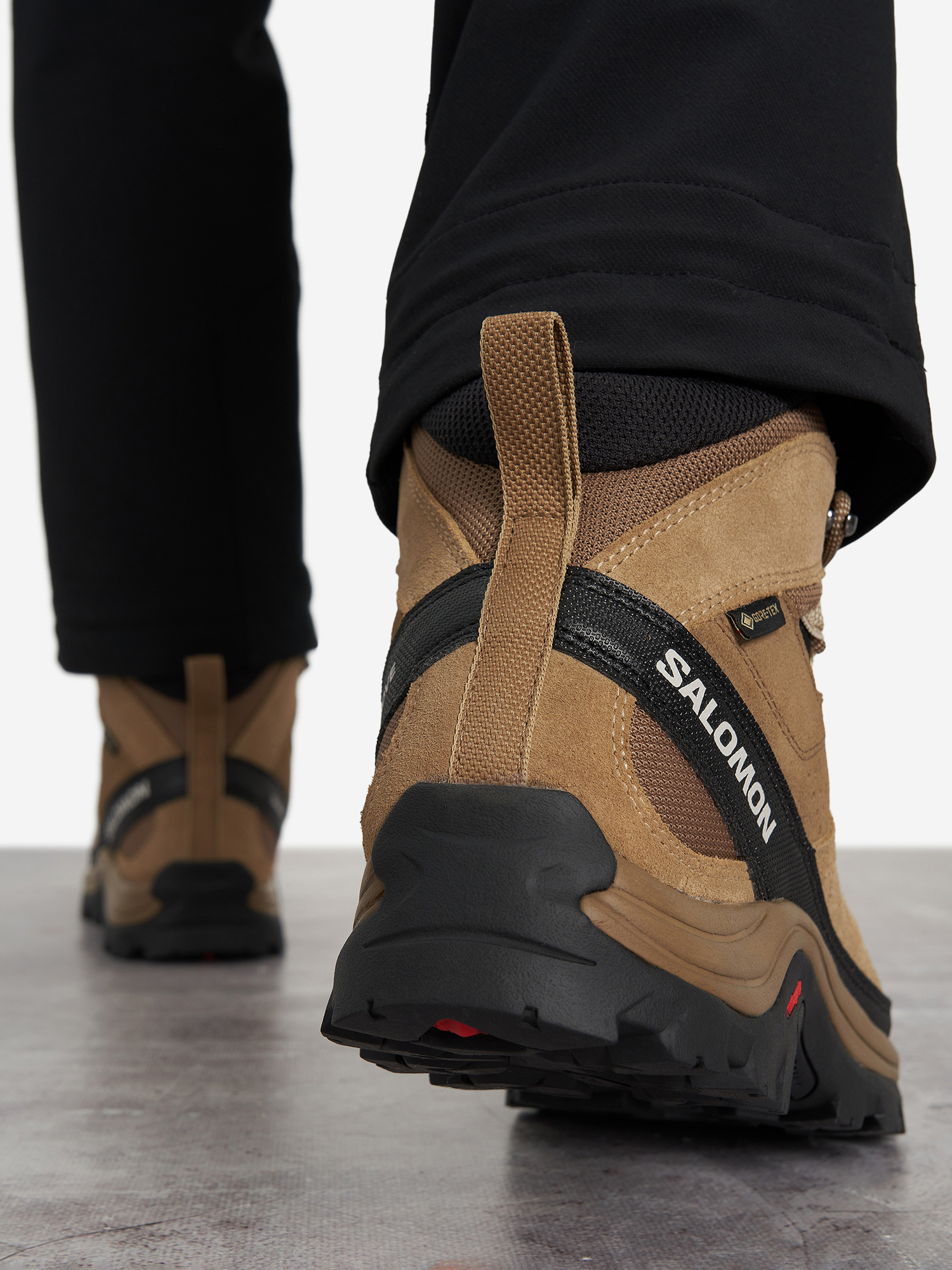 фото Ботинки мужские salomon quest rove gtx, бежевый