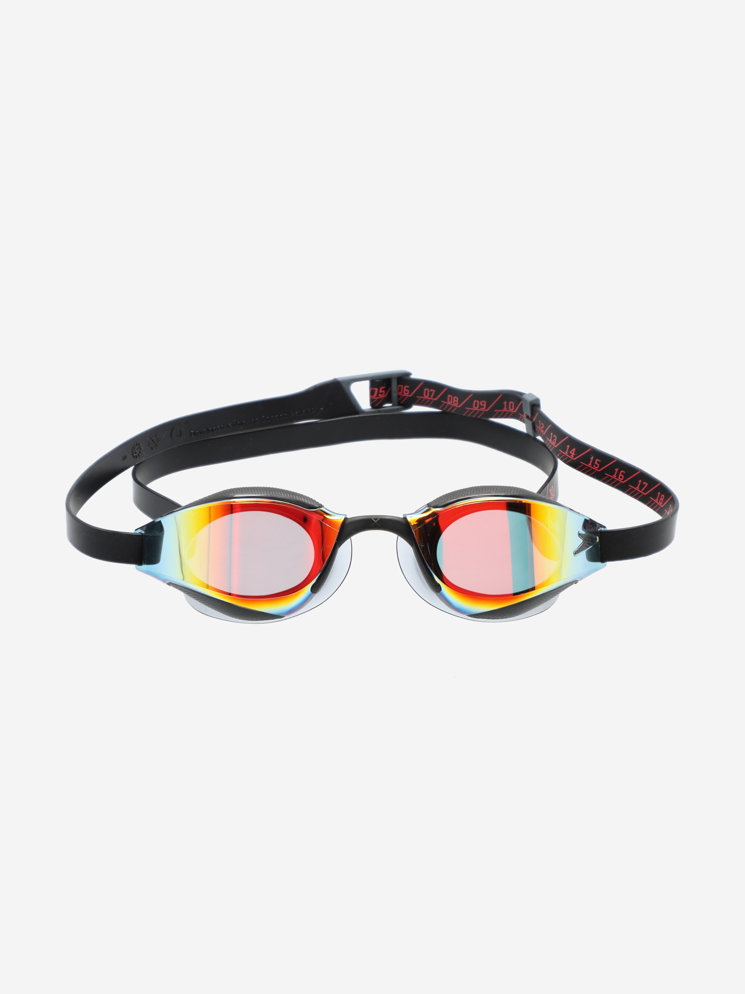 фото Очки для плавания speedo fastskin hyper elite mirror, черный