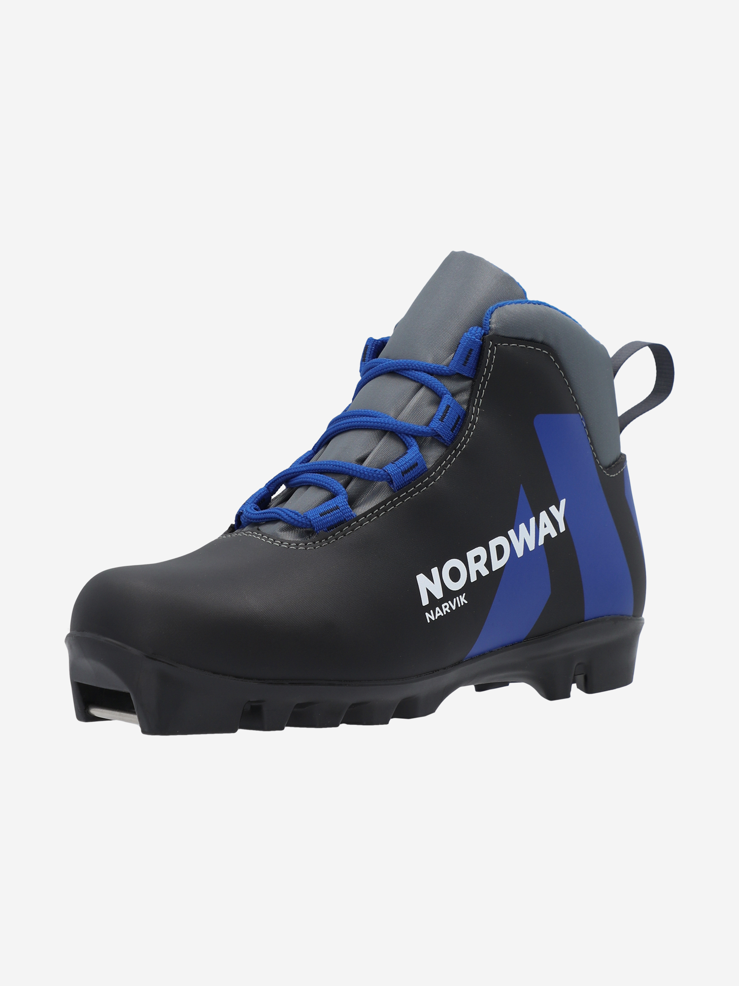 фото Ботинки для беговых лыж детские nordway narvik nnn, черный