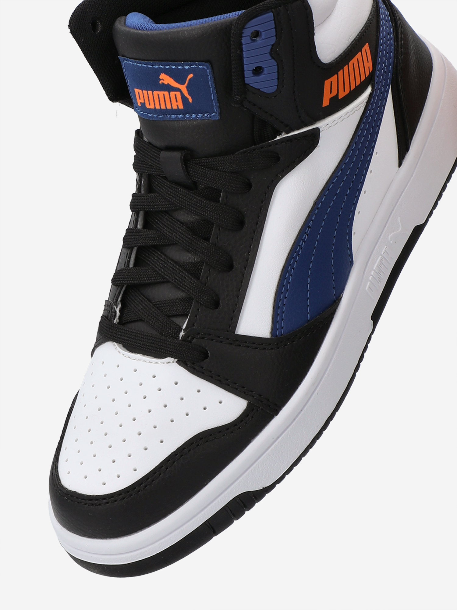 фото Кеды детские puma rebound v6, черный