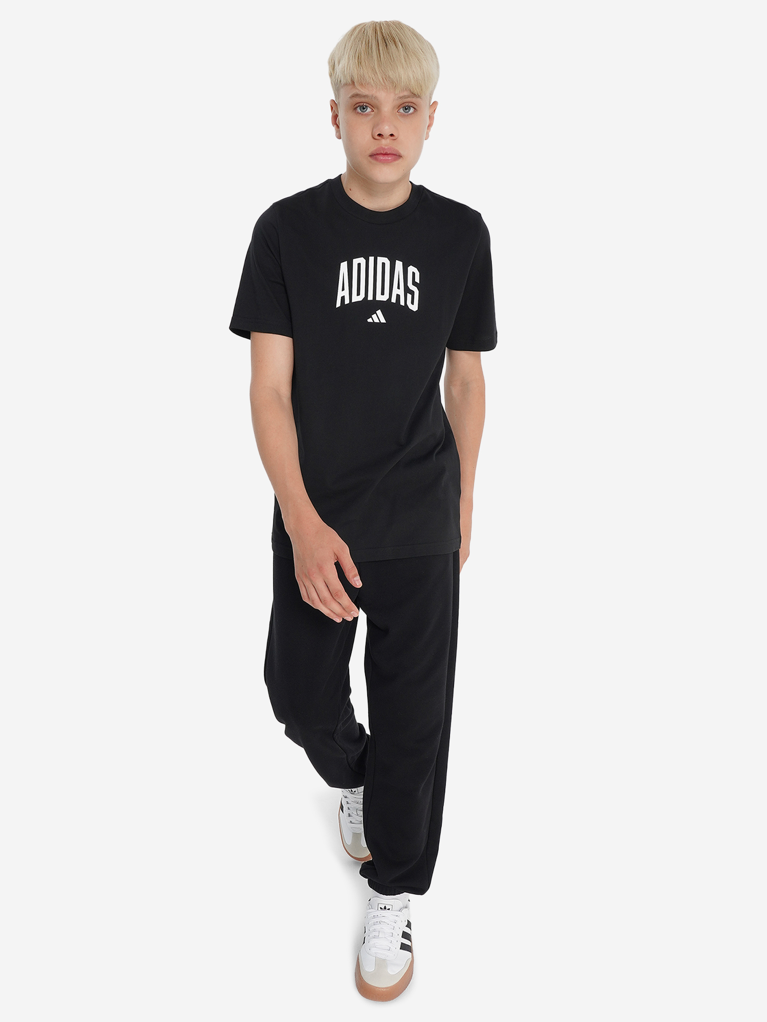 фото Футболка для мальчиков adidas, черный