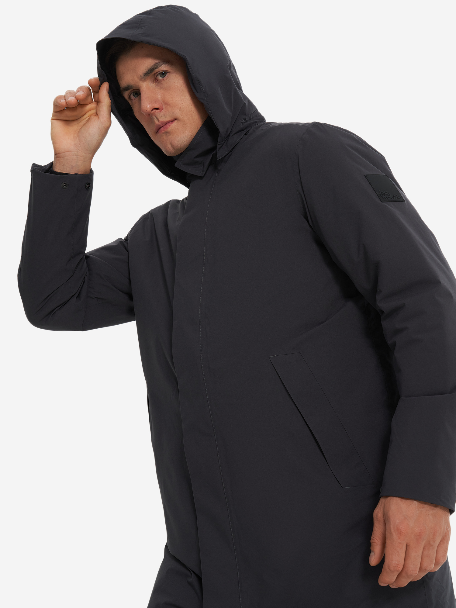фото Куртка утепленная мужская jack wolfskin koenigsbau, серый