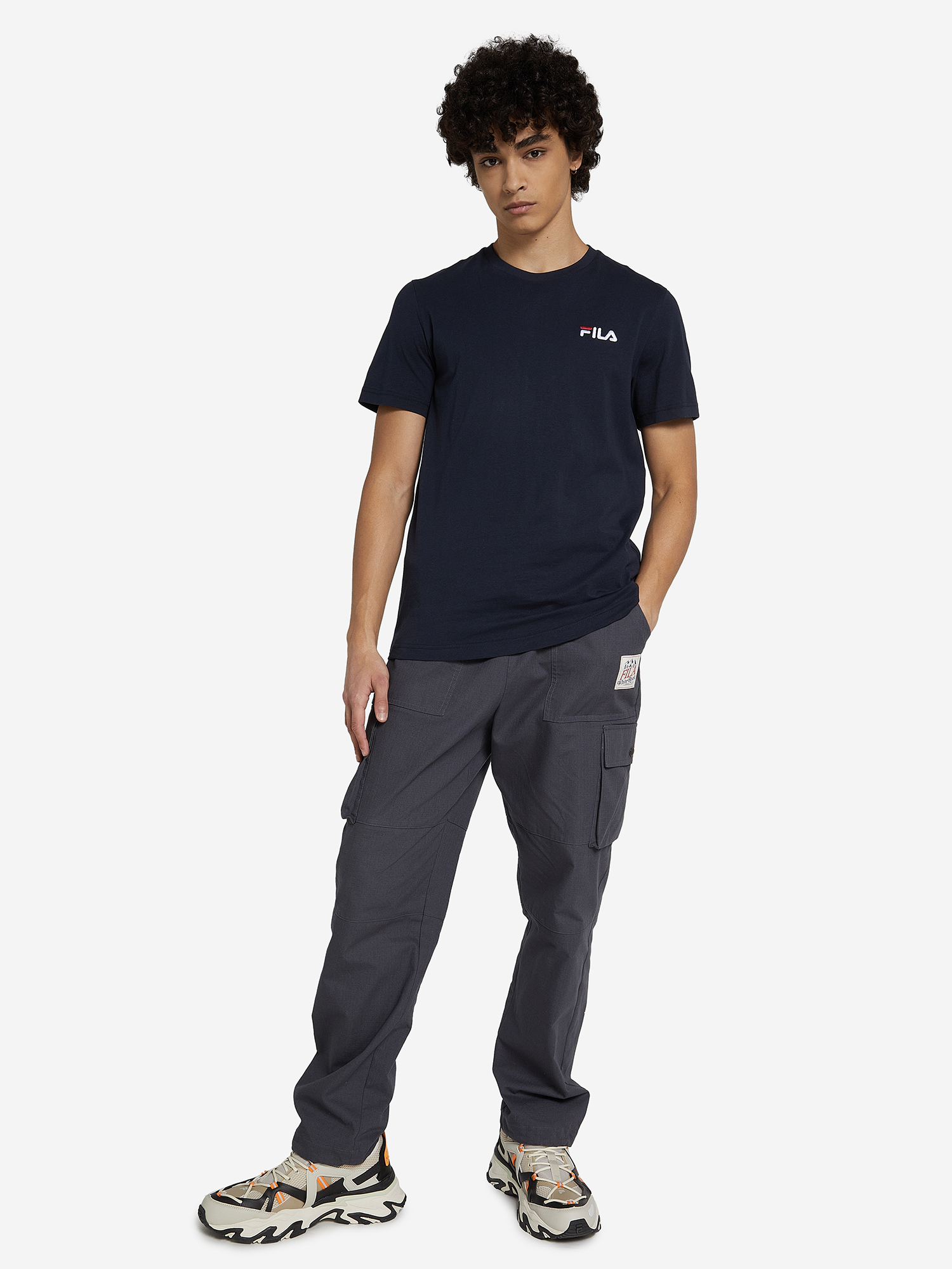фото Футболка мужская fila, синий