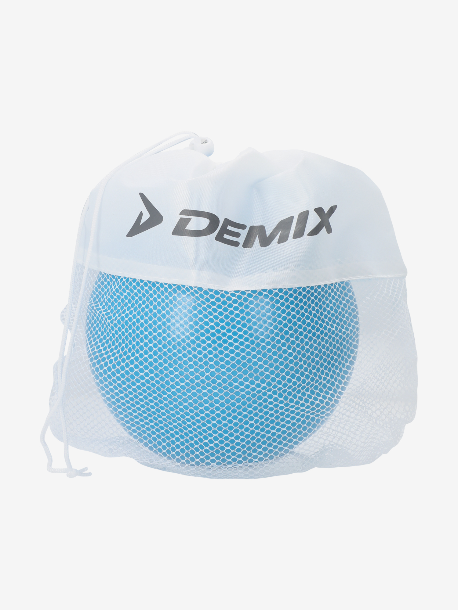 фото Мяч гимнастический demix, 15 см, голубой