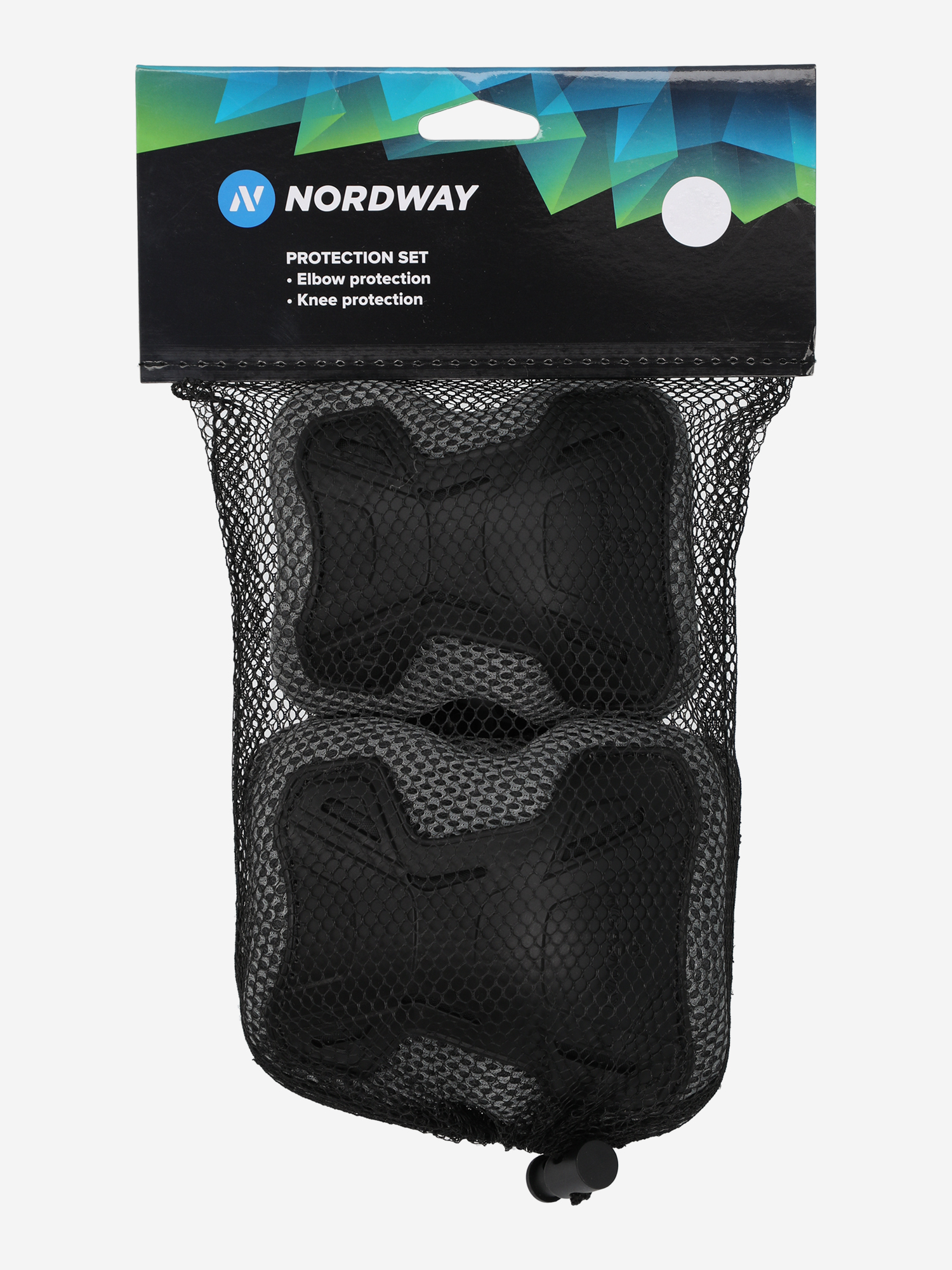 фото Набор защиты для катка детский nordway slide, черный