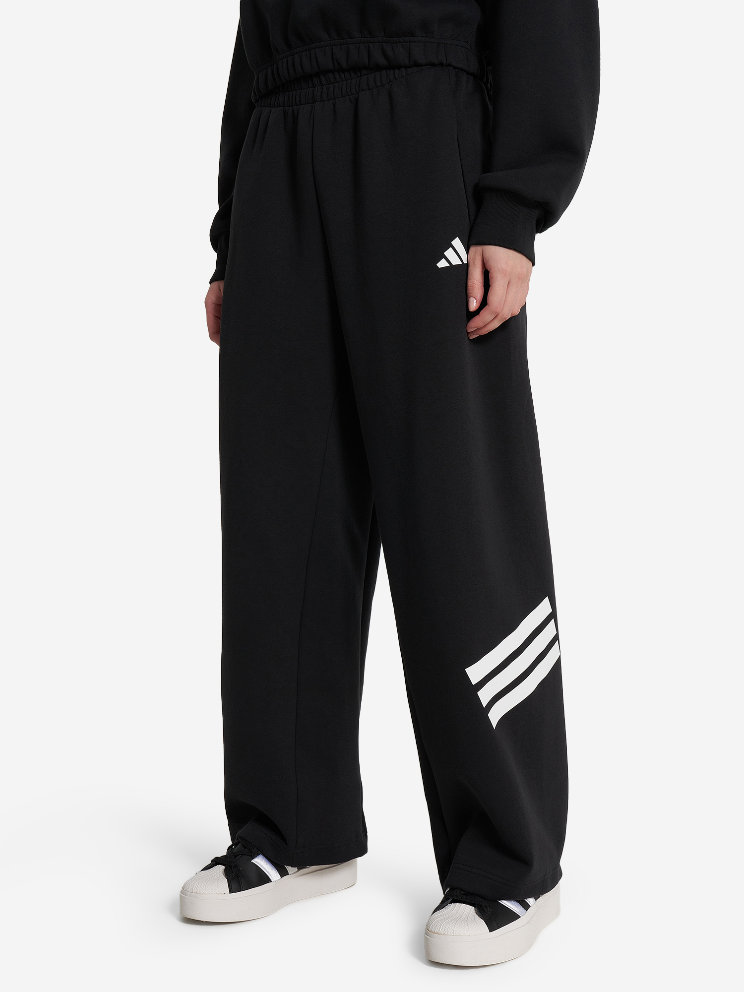 фото Брюки женские adidas, черный