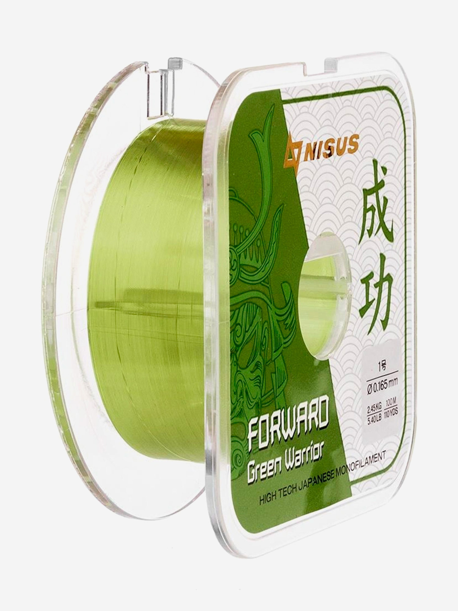 Леска для рыбалки Nisus FORWARD Green Warrior Nylon 0,165мм, 100м, 2,45кг, оливковый, Зеленый
Леска для рыбалки Nisus FORWARD Green Warrior Nylon 0,165мм, 100м, 2,45кг, оливковый, Зеленый