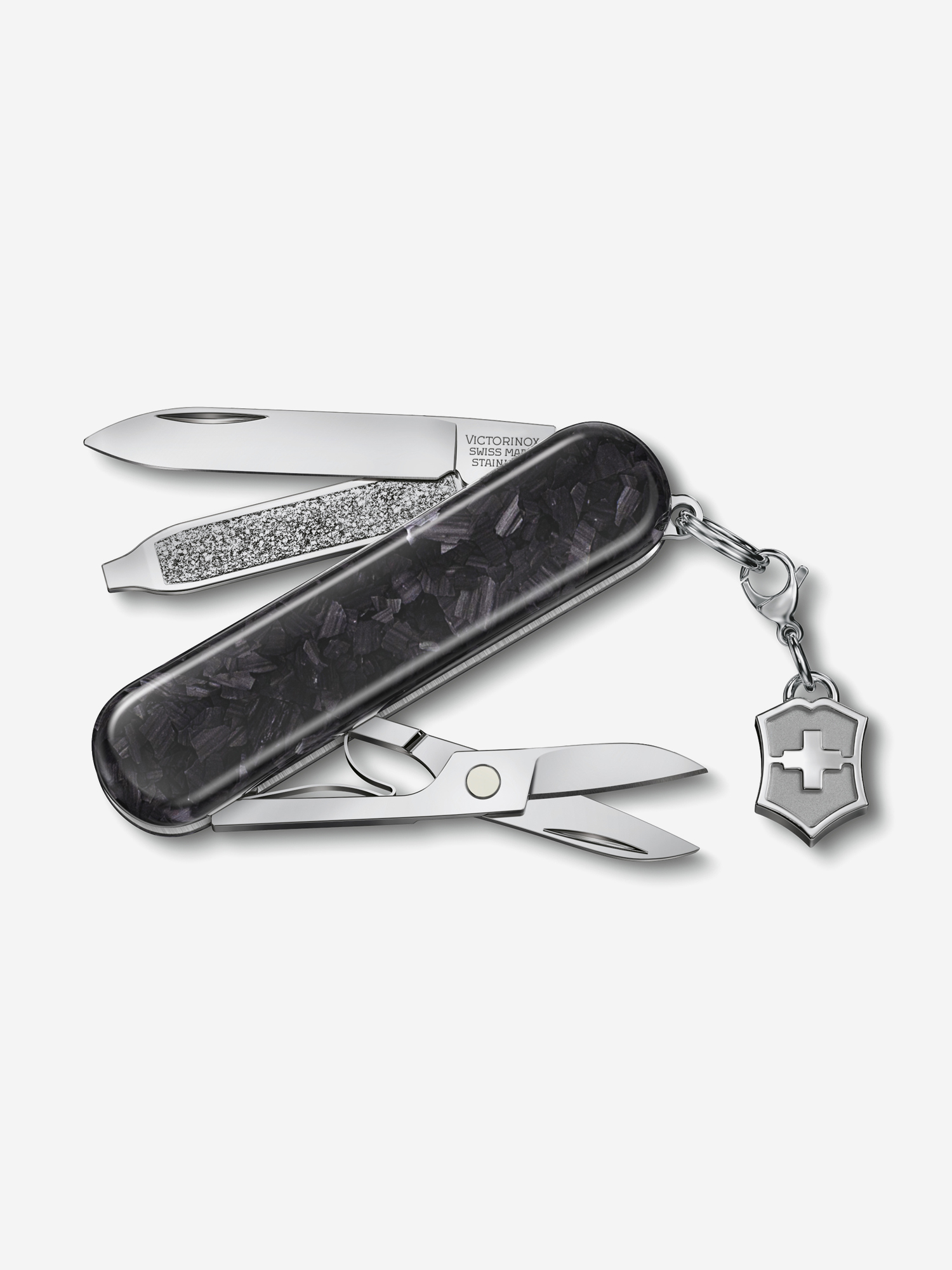 Складной нож Victorinox Classic Brilliant Carbon, черный/серебристый, 0.6221.90, Черный
Складной нож Victorinox Classic Brilliant Carbon, черный/серебристый, 0.6221.90, Черный