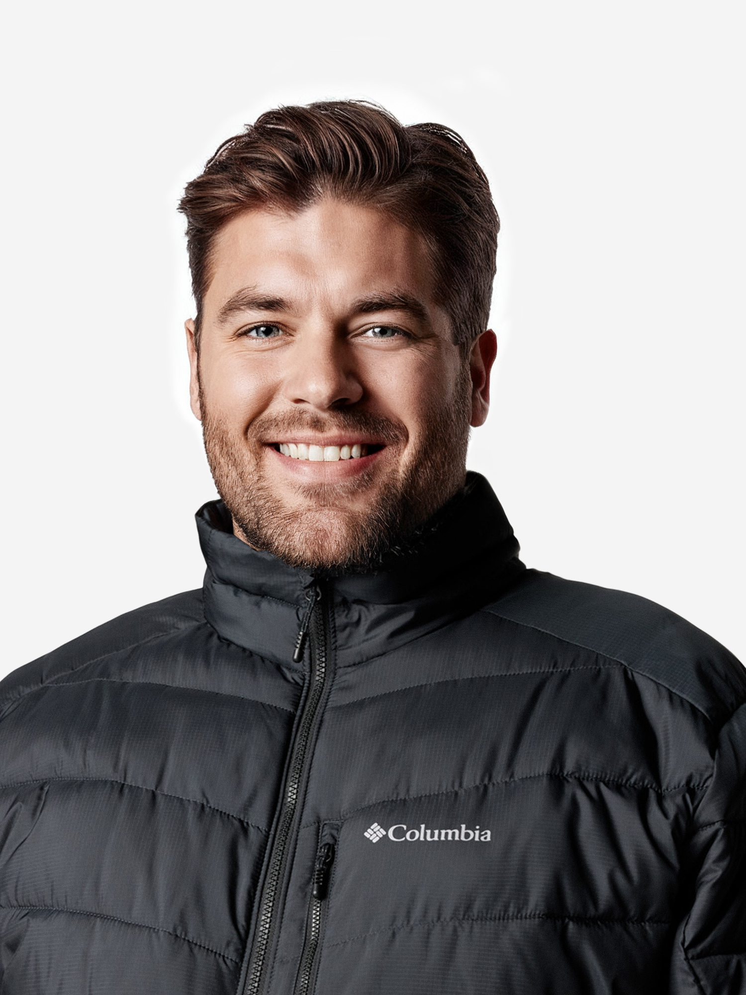 фото Пуховик мужской columbia, plus size labyrinth loop ii jacket, черный
