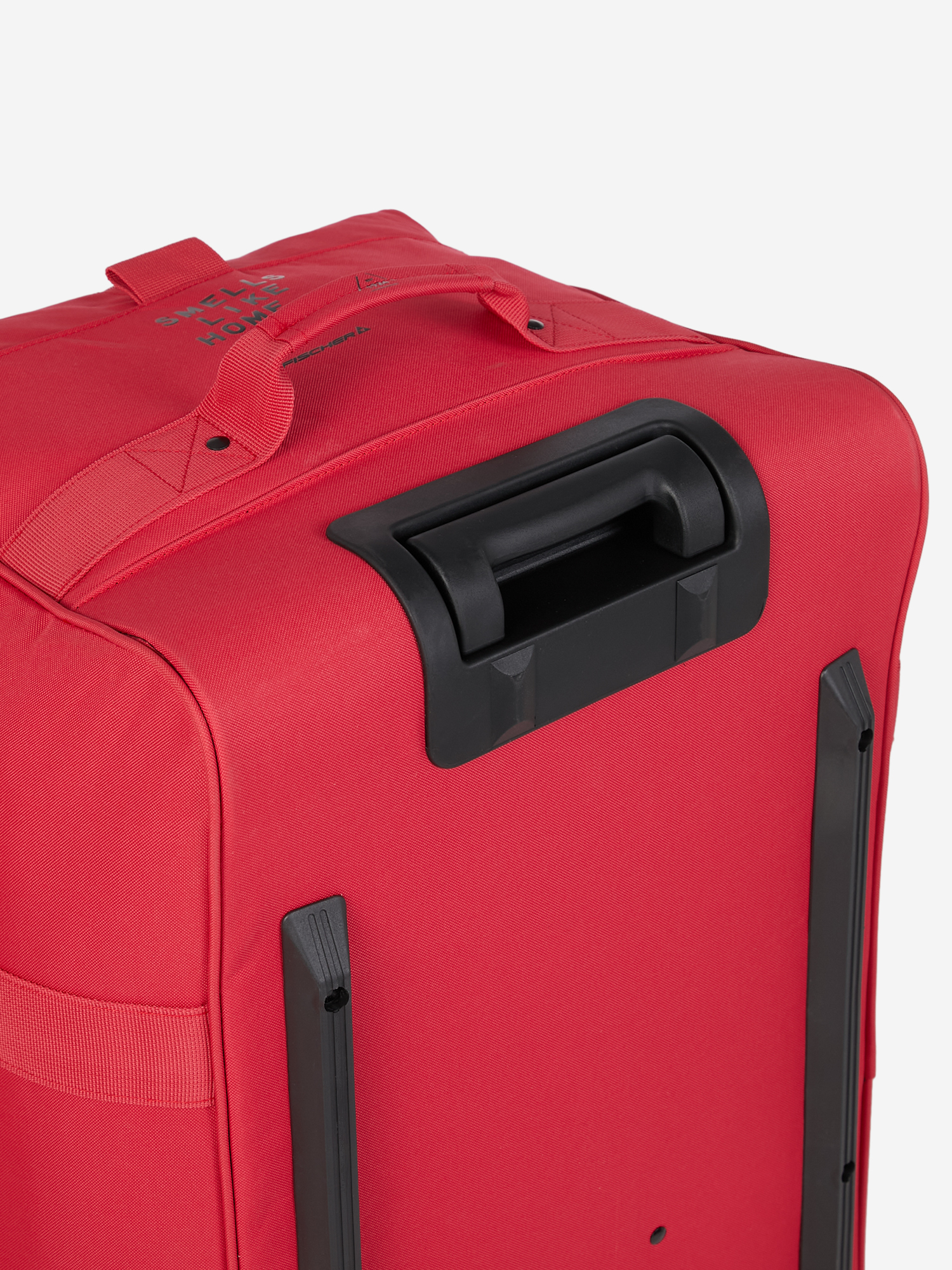фото Баул хоккейный с колесами детский fischer player bag 30", красный