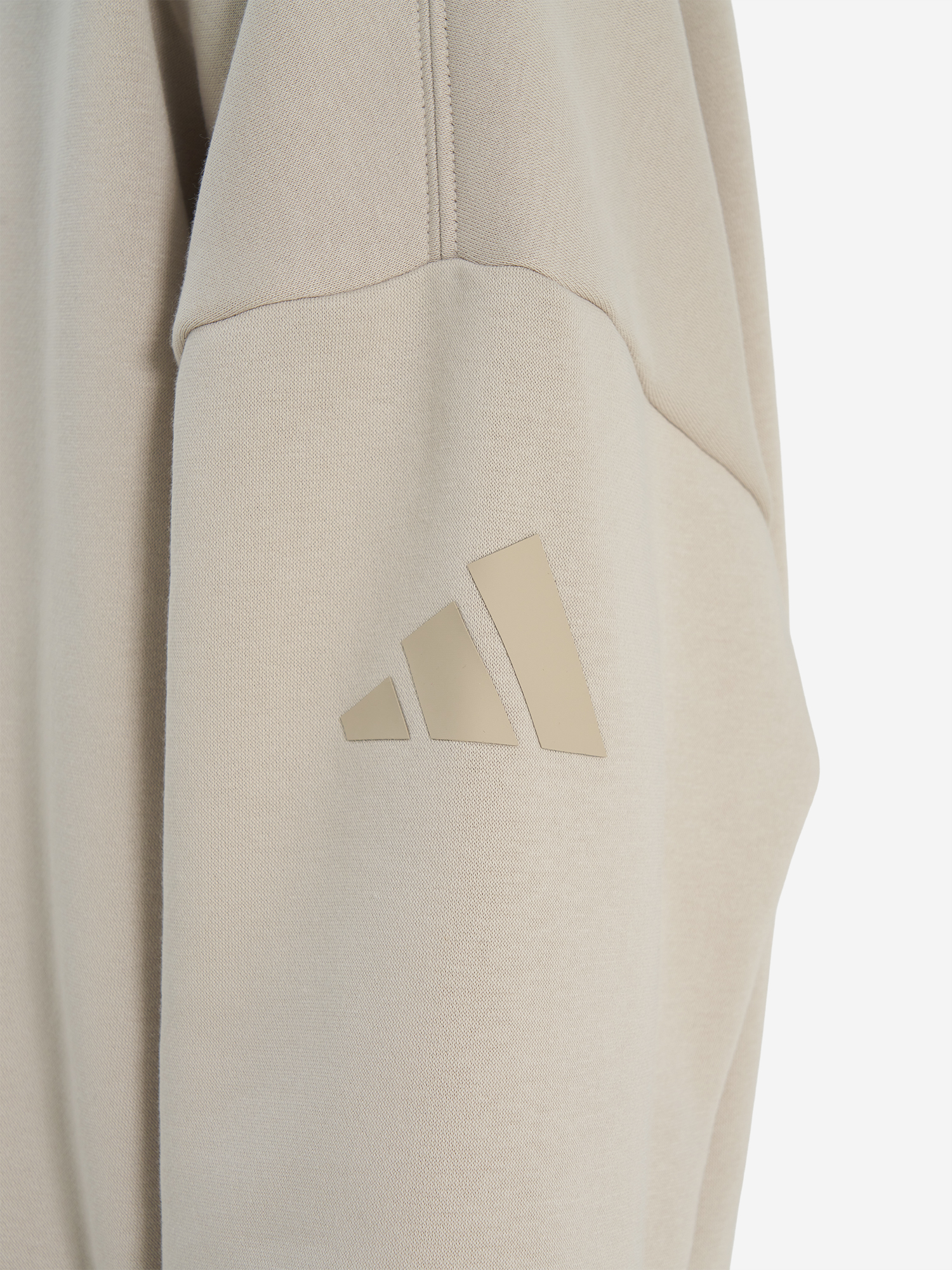 фото Толстовка женская adidas, бежевый