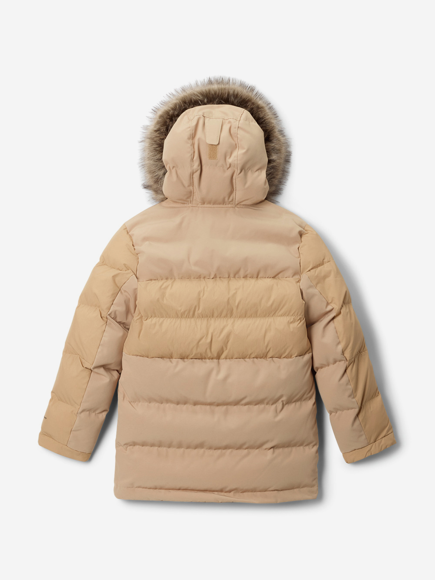 фото Куртка утепленная для мальчиков columbia marquam peak fusion ii parka, желтый
