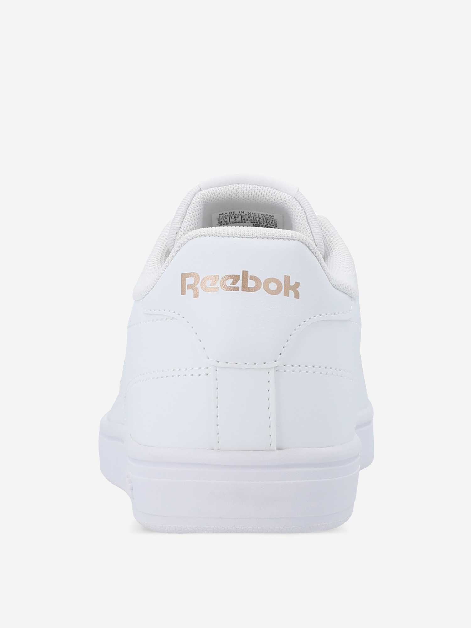 фото Кеды женские reebok court clean, белый